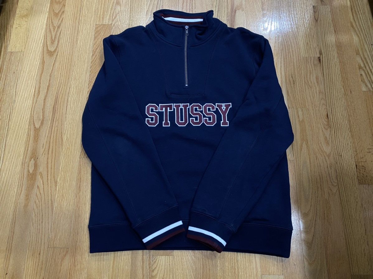 Stussy Stussy Quarter Zip Crewneck Size US L / EU 52-54 / 3 - 2 Thumbnail