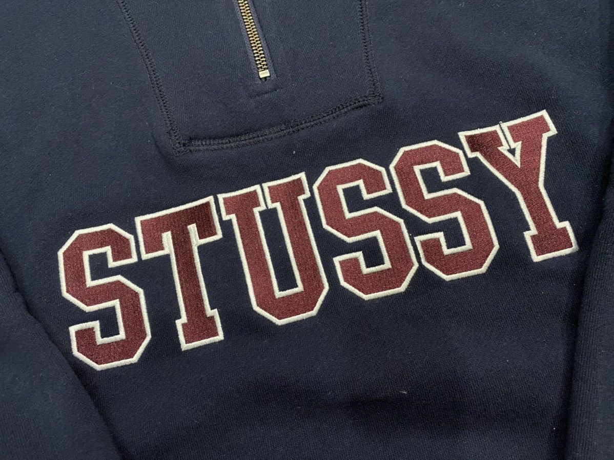 Stussy Stussy Quarter Zip Crewneck Size US L / EU 52-54 / 3 - 3 Thumbnail
