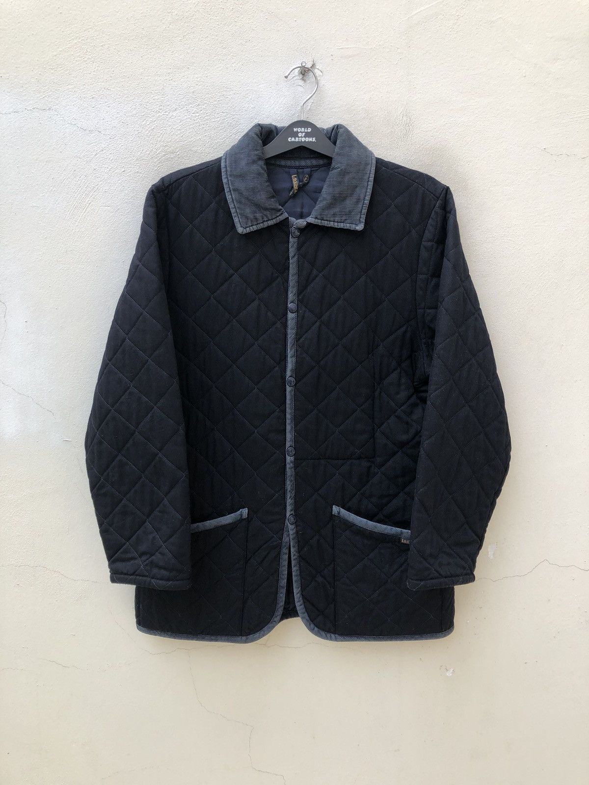 Lavenham Vintage Lavenham England Quilted Liner Button Jacket Size US L / EU 52-54 / 3 - 1 Thumbnail