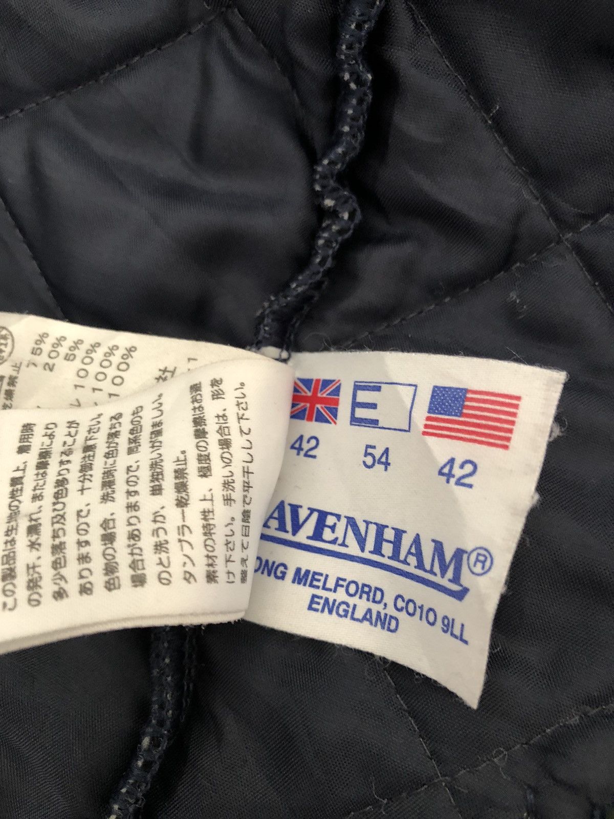 Lavenham Vintage Lavenham England Quilted Liner Button Jacket Size US L / EU 52-54 / 3 - 19 Thumbnail