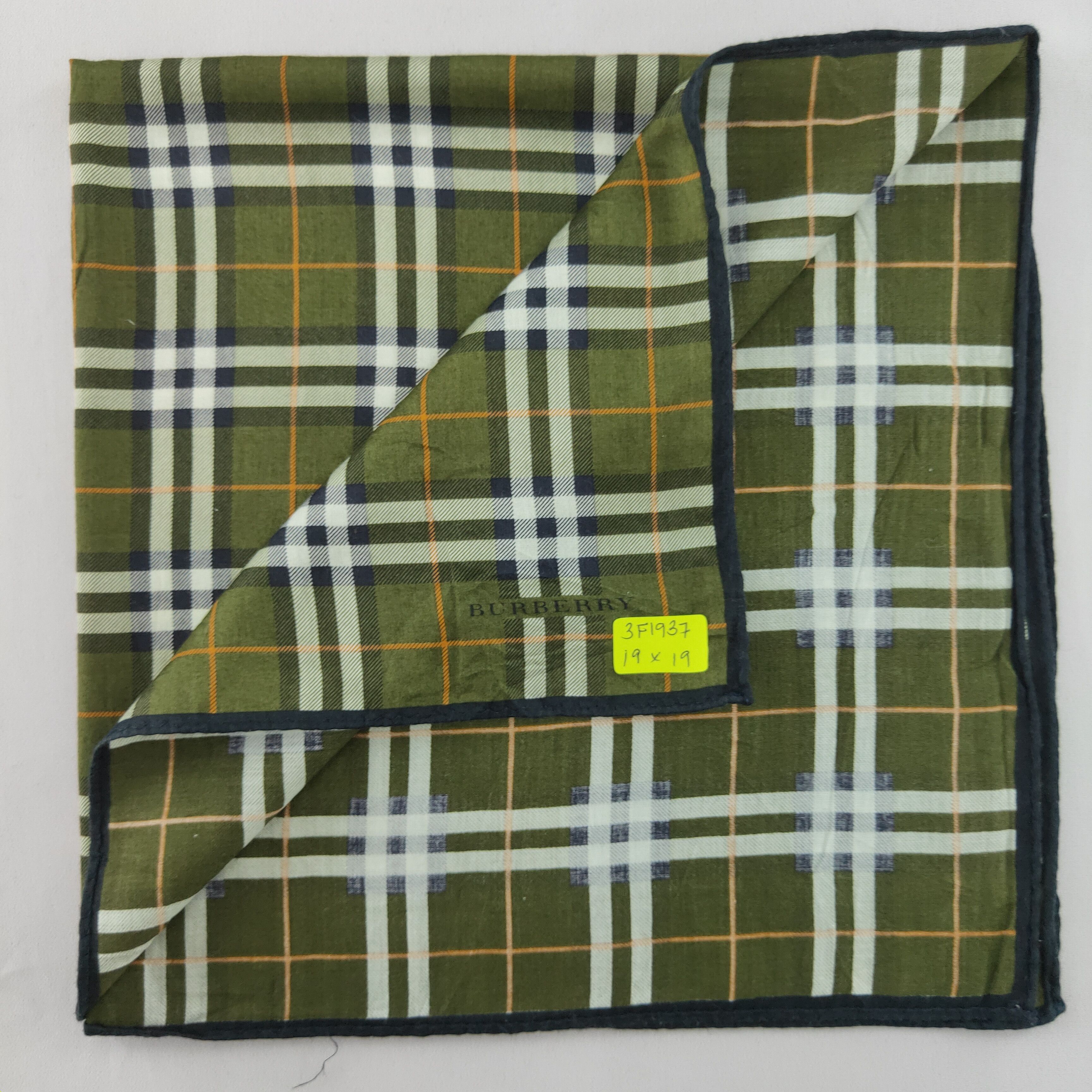 Burberry × Vintage Burberry Handkerchief neckerchief bandana - 3F1937 Size ONE SIZE - 3 Thumbnail
