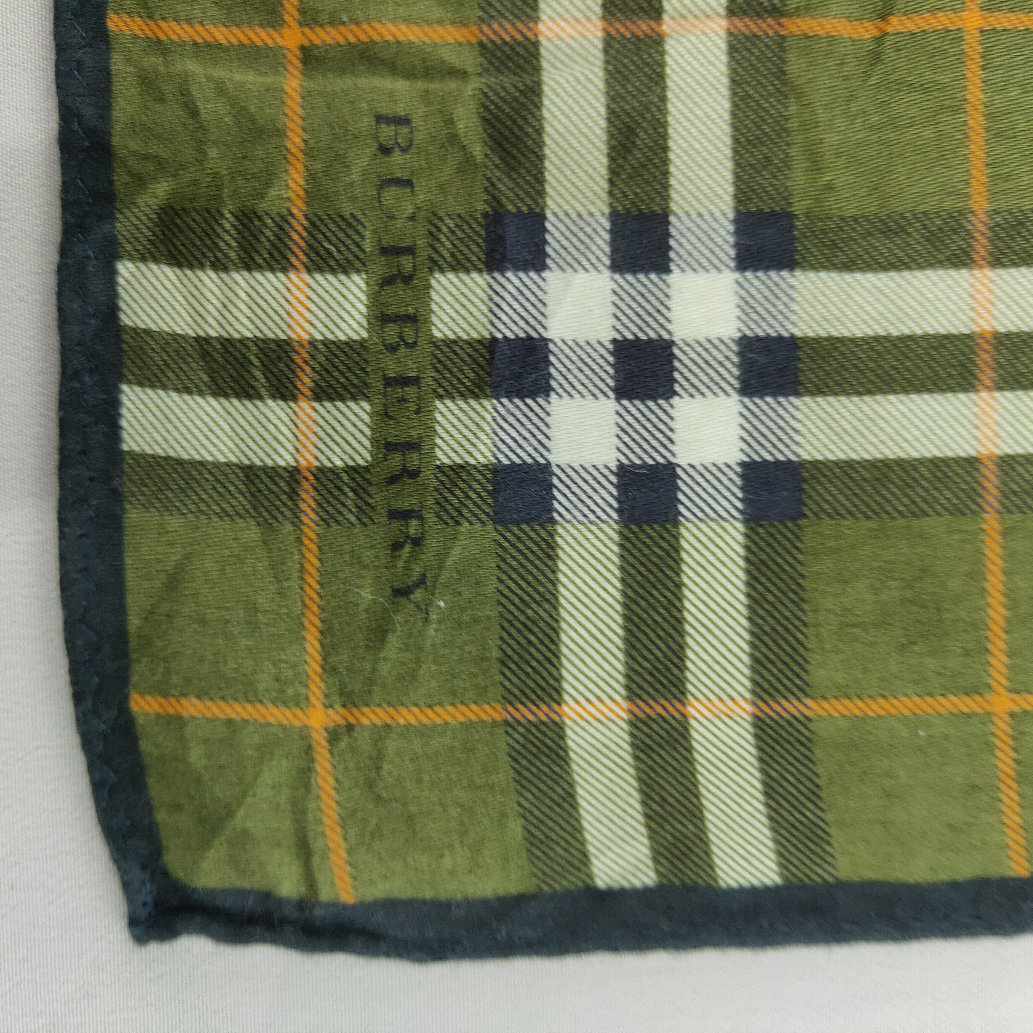 Burberry × Vintage Burberry Handkerchief neckerchief bandana - 3F1937 Size ONE SIZE - 6 Thumbnail