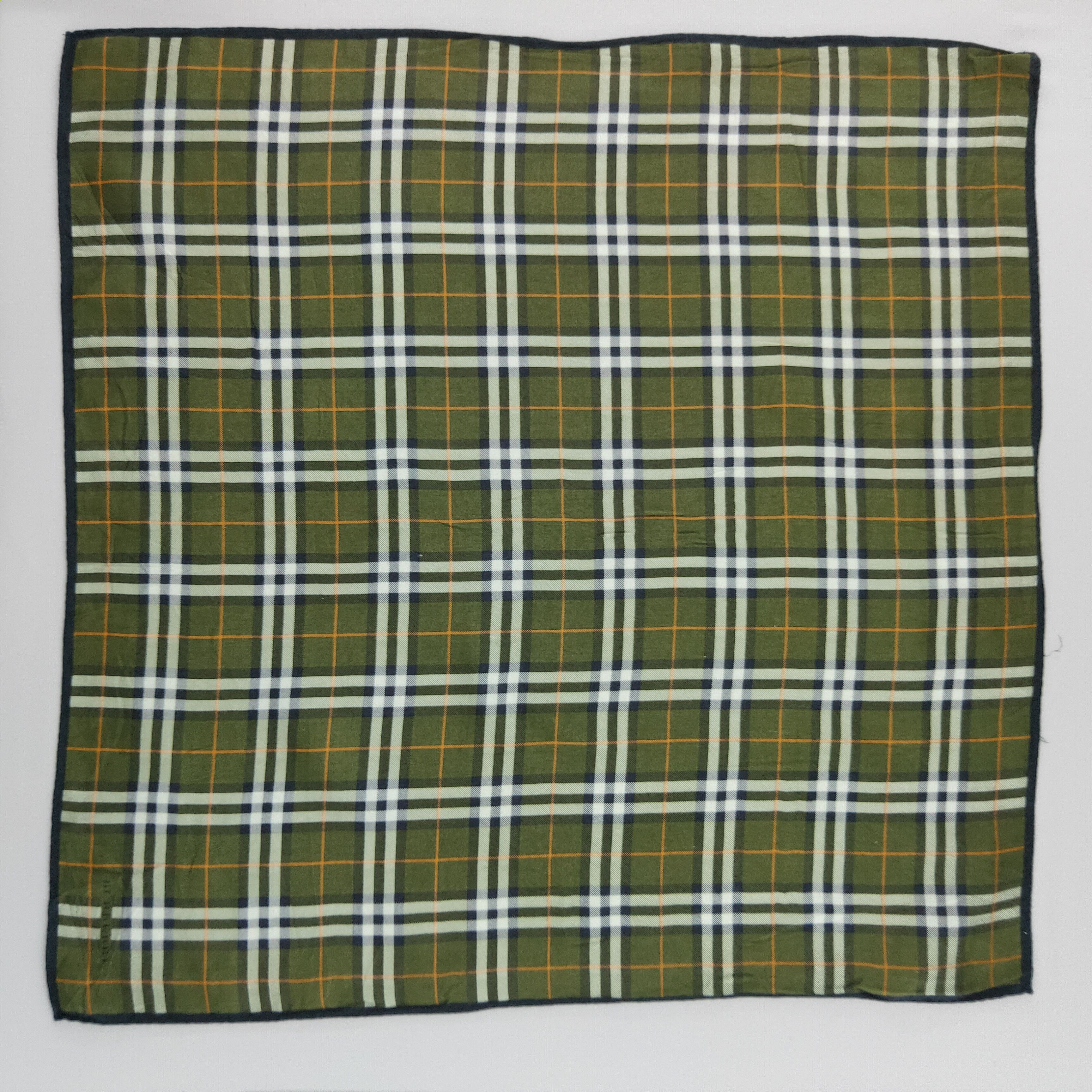 Burberry × Vintage Burberry Handkerchief neckerchief bandana - 3F1937 Size ONE SIZE - 5 Thumbnail