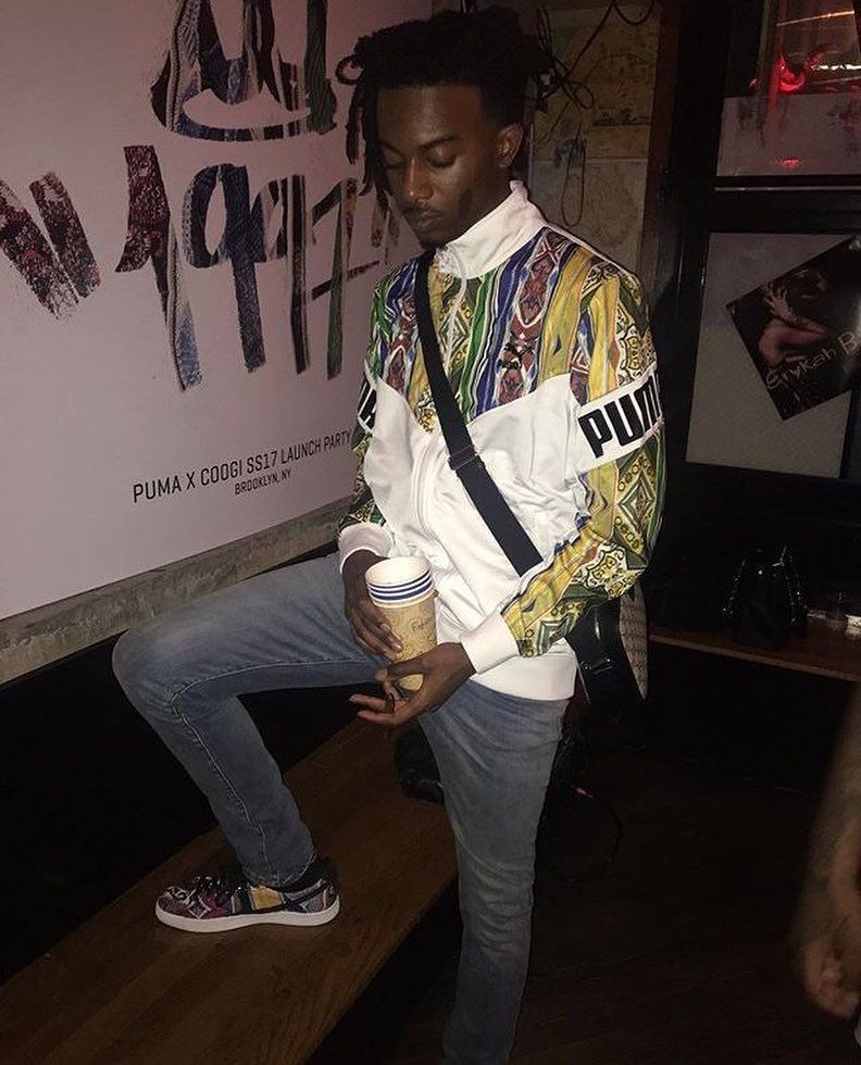 Coogi Puma PLAYBOI CARTI Coogi Puma White Track Jacket Grailed