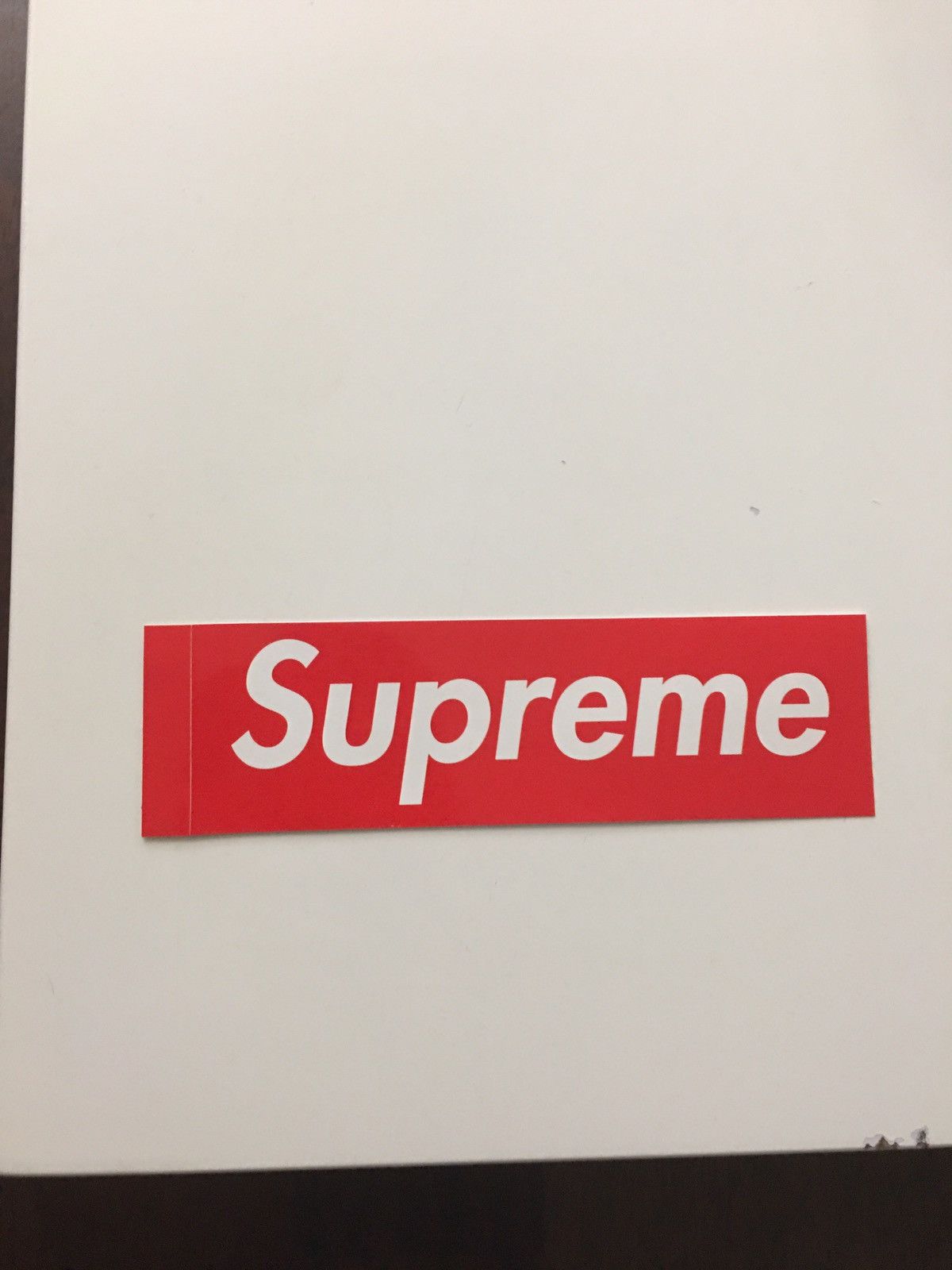Supreme Supreme Red Box Logo Sticker Classic Size ONE SIZE - 1 Preview