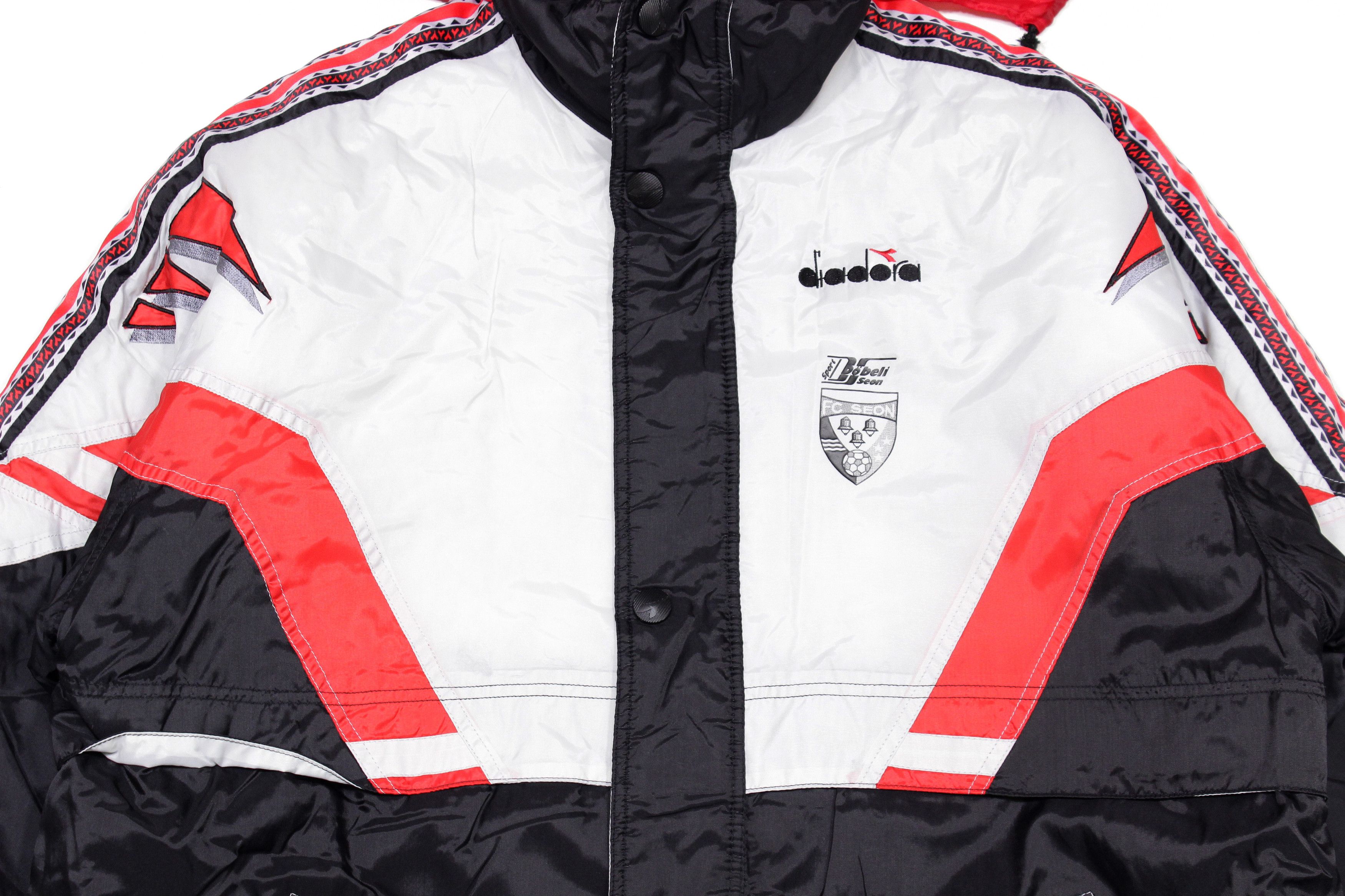Diadora 90S FC Seon Warm Jacket Vintage Size US L / EU 52-54 / 3 - 3 Thumbnail