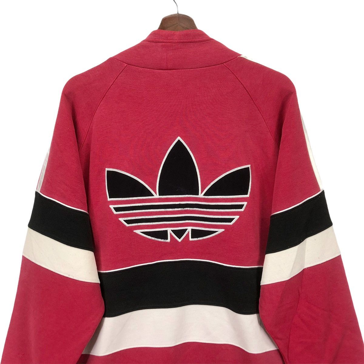 Vintage Vintage 90s Adidas Sportswear Hiphop Pullover Size US M / EU 48-50 / 2 - 2 Thumbnail