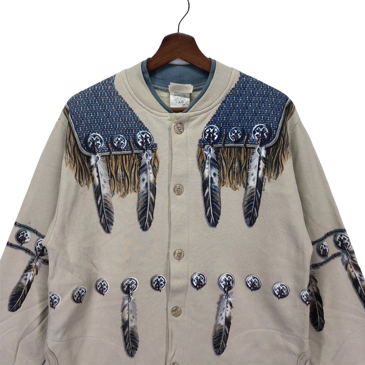 Native Vintage 90s Native Outdoor Sweatshirt Button Size US M / EU 48-50 / 2 - 4 Thumbnail