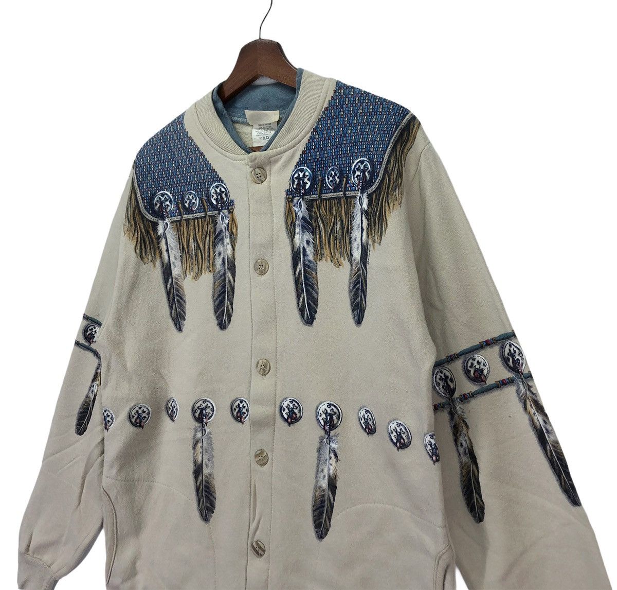 Native Vintage 90s Native Outdoor Sweatshirt Button Size US M / EU 48-50 / 2 - 3 Thumbnail