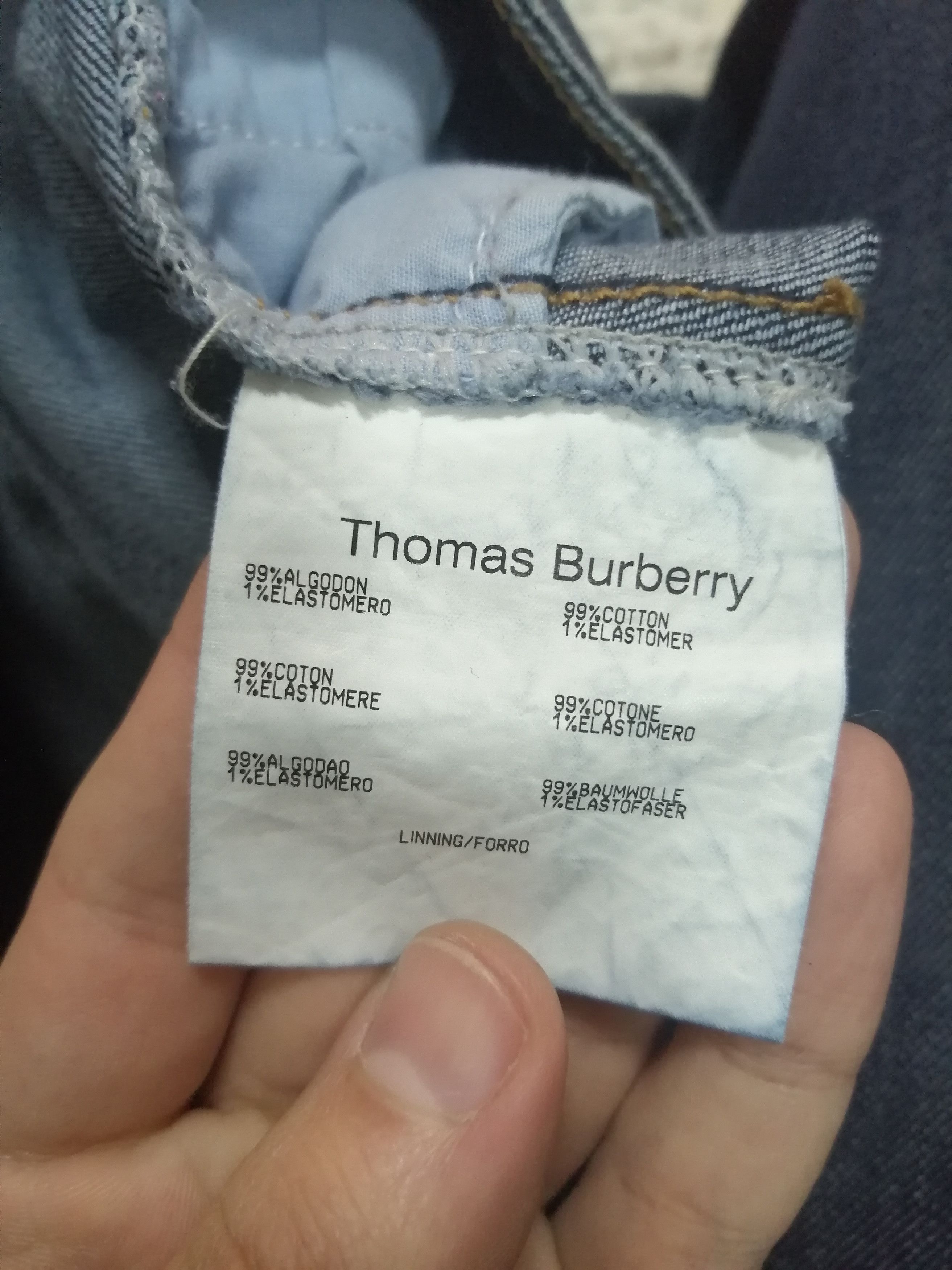 Burberry Thomas Burberry denim pants Size US 34 / EU 50 - 6 Thumbnail