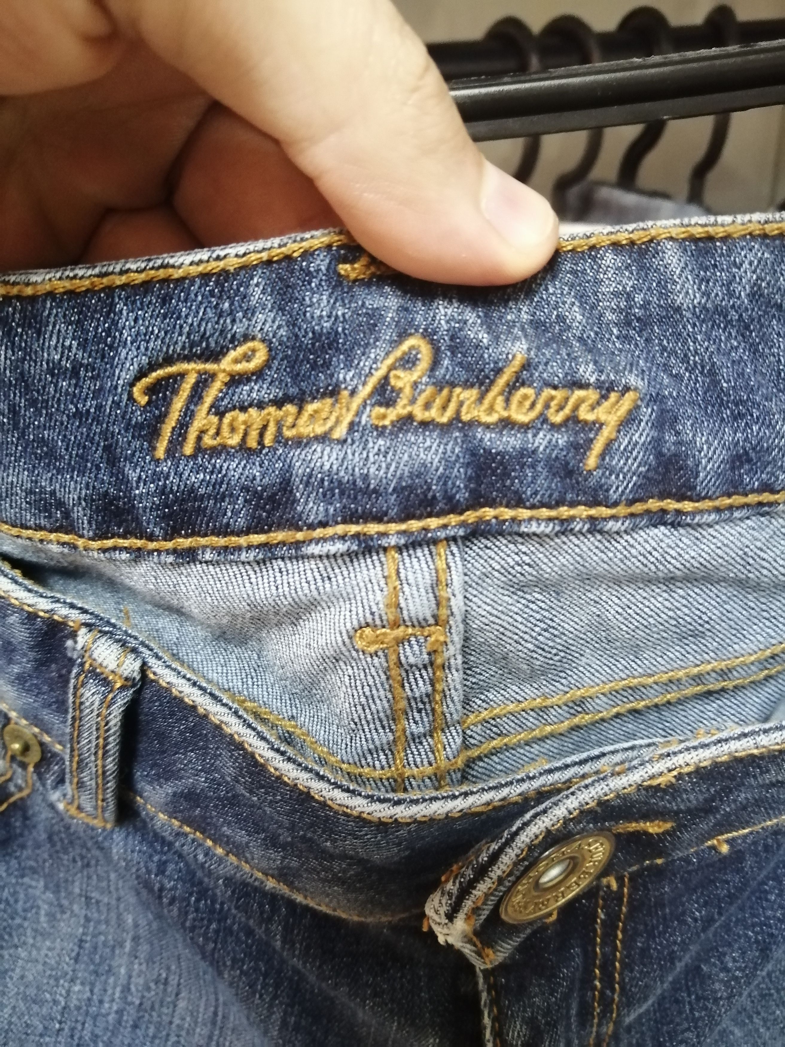 Burberry Thomas Burberry denim pants Size US 34 / EU 50 - 3 Thumbnail