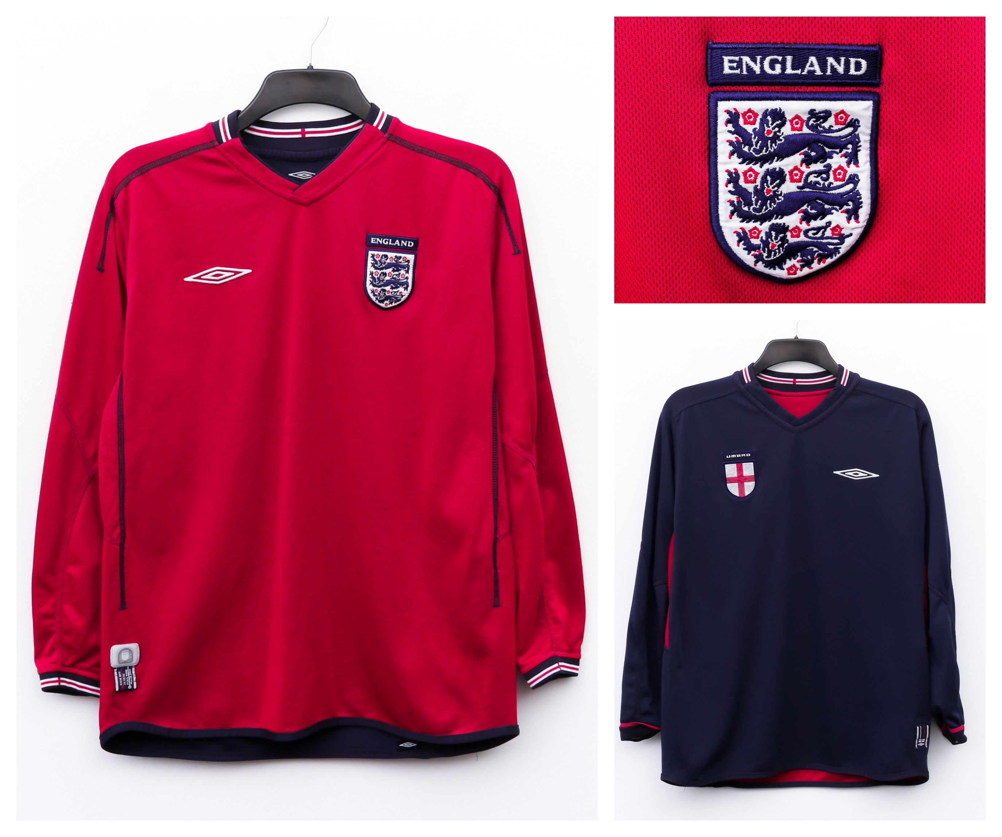 Fifa World Cup × Soccer Jersey × Umbro C02 England World Cup 2002 ...