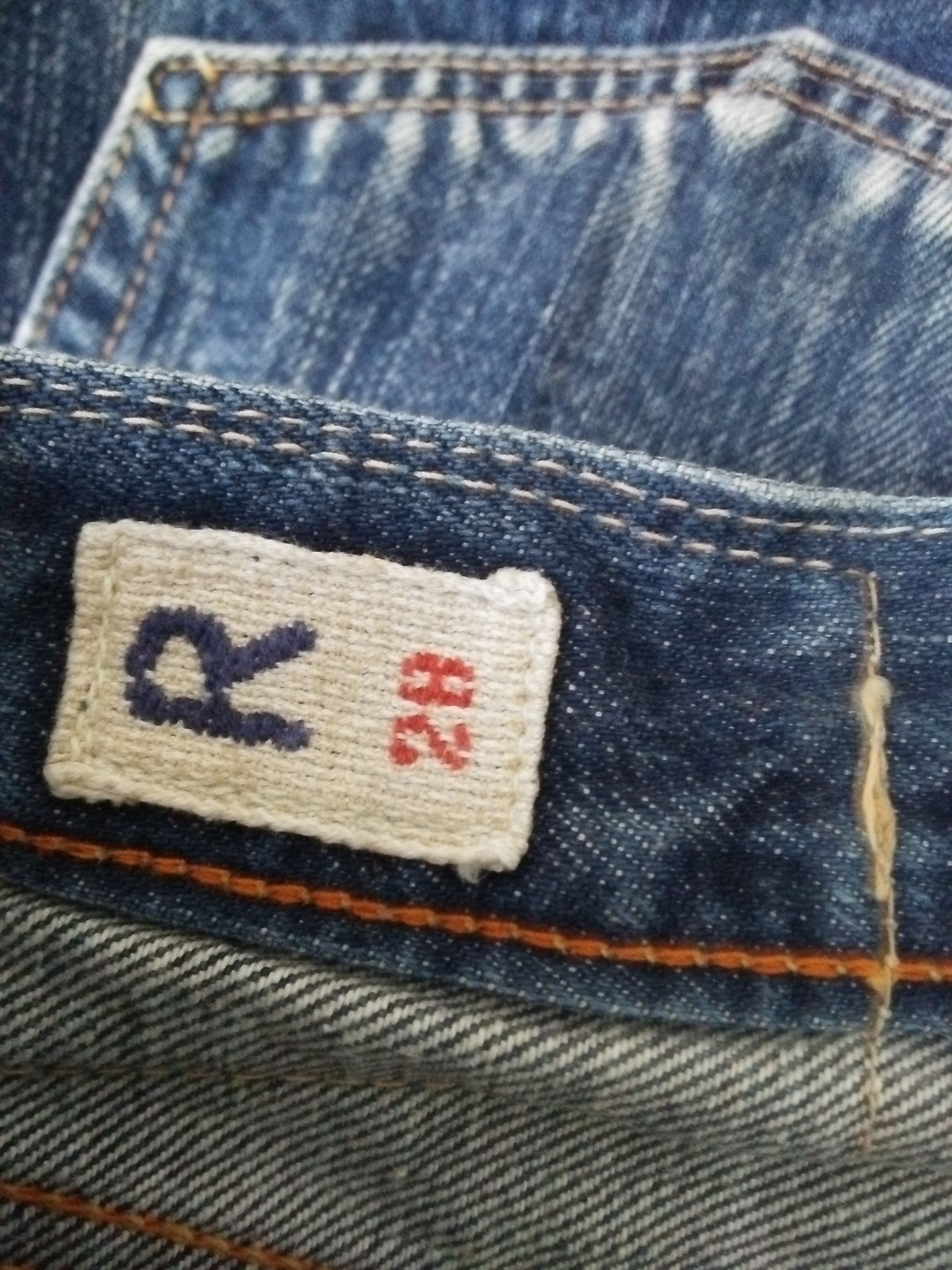 45rpm 45RPM YOHJI YAMAMOMO SPOTTED HORSE SELVEDGE DENIM (B45) W27 Size US 27 - 11 Thumbnail