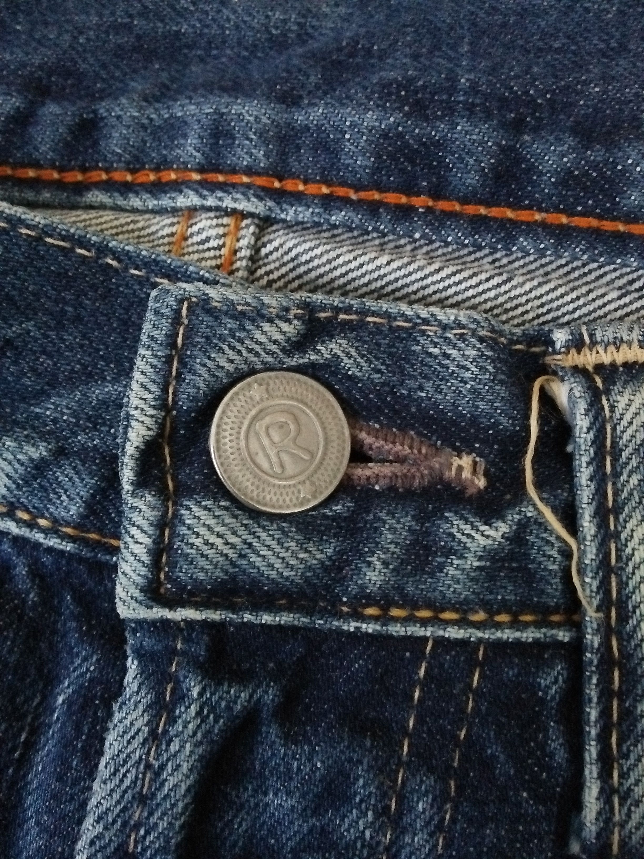 45rpm 45RPM YOHJI YAMAMOMO SPOTTED HORSE SELVEDGE DENIM (B45) W27 Size US 27 - 5 Thumbnail