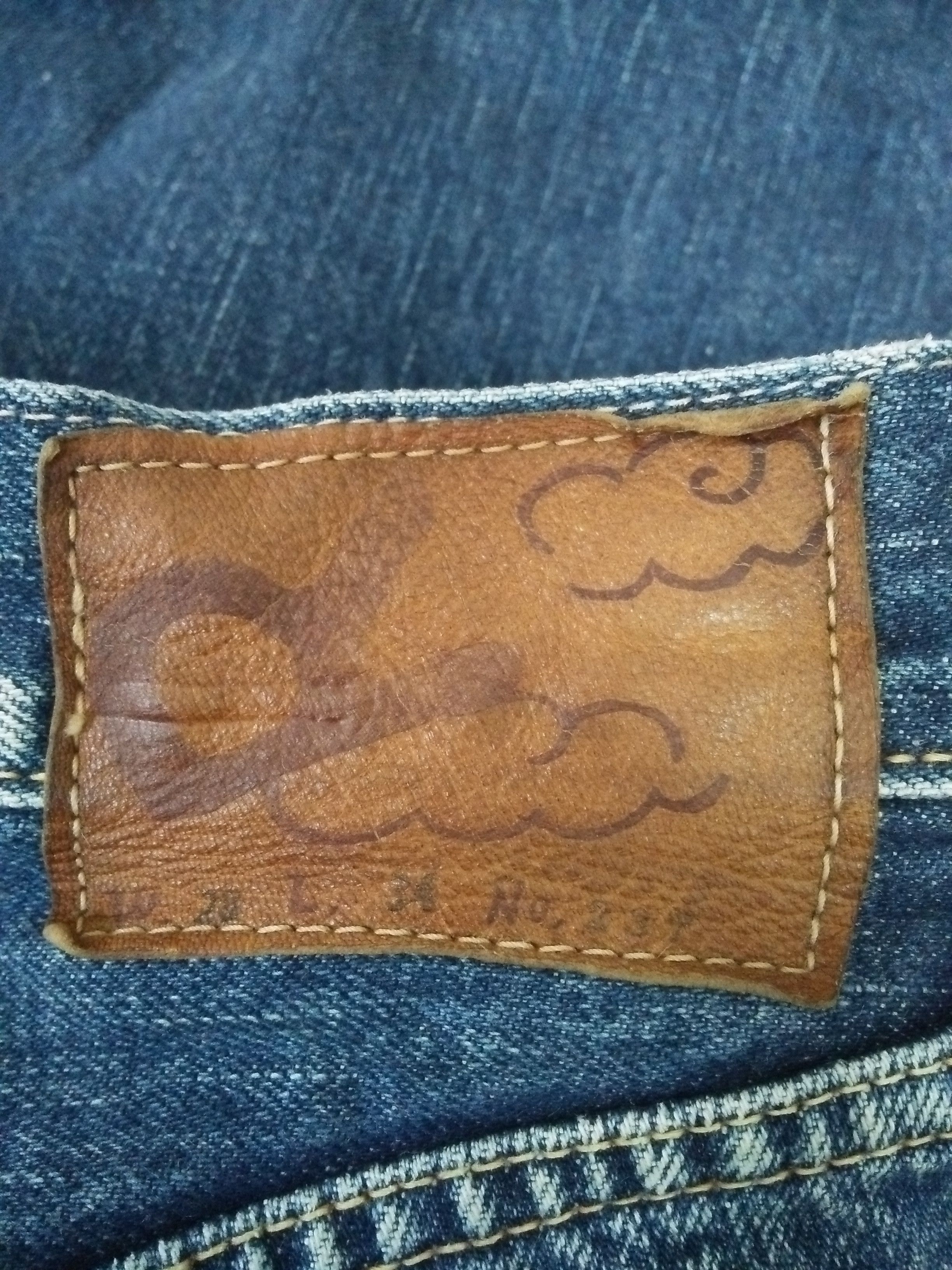 45rpm 45RPM YOHJI YAMAMOMO SPOTTED HORSE SELVEDGE DENIM (B45) W27 Size US 27 - 12 Thumbnail