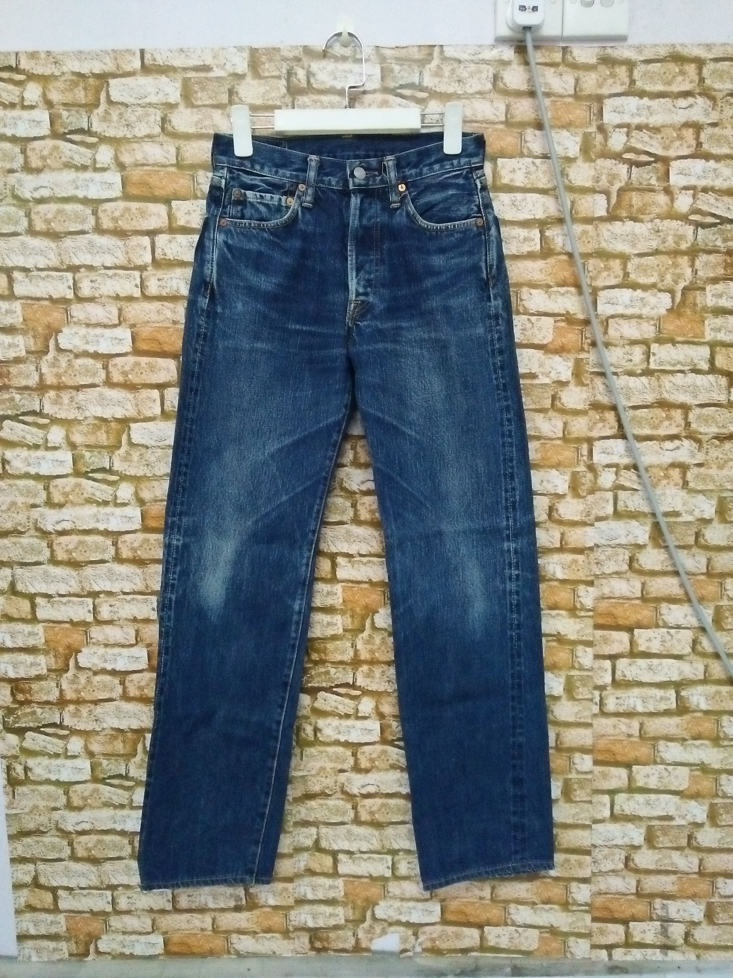 45rpm 45RPM YOHJI YAMAMOMO SPOTTED HORSE SELVEDGE DENIM (B45) W27 Size US 27 - 2 Thumbnail