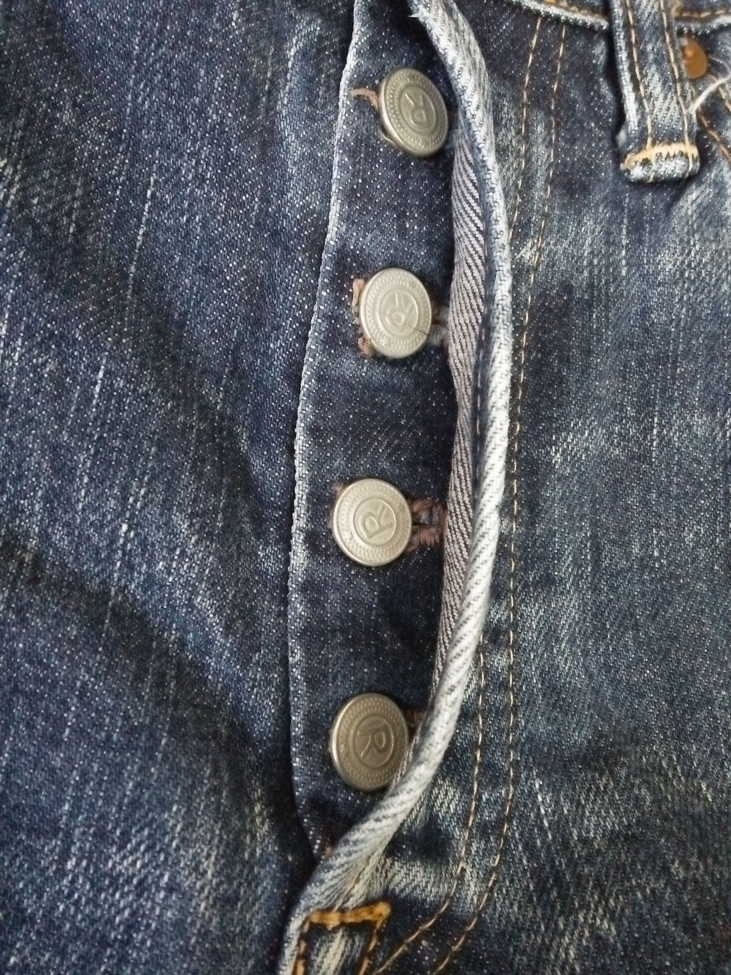 45rpm 45RPM YOHJI YAMAMOMO SPOTTED HORSE SELVEDGE DENIM (B45) W27 Size US 27 - 6 Thumbnail