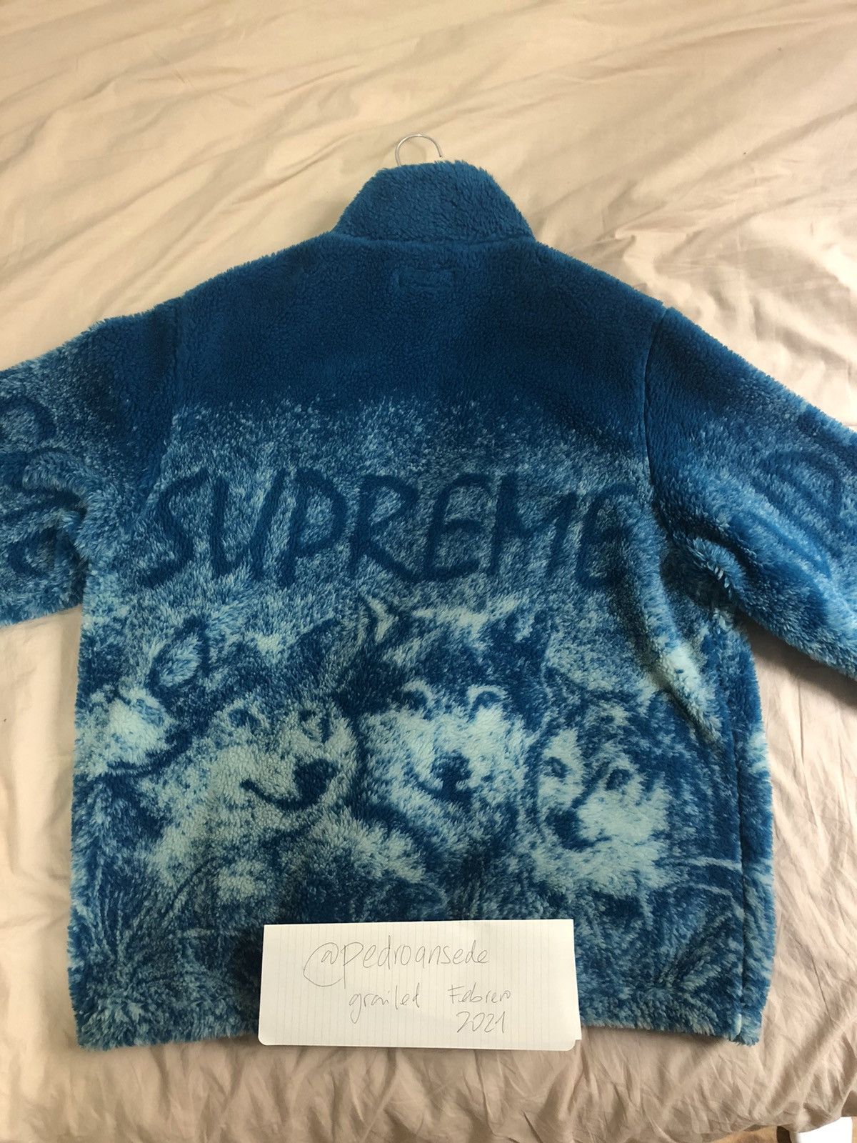 Supreme Supreme Wolf Fleece Jacket *New w/o Tags* Size L | Grailed