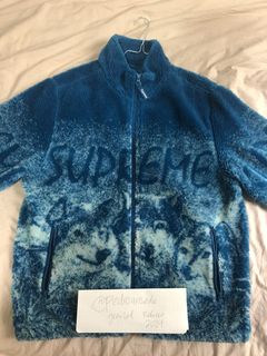 Supreme Wolf Fleece Jacket | Grailed