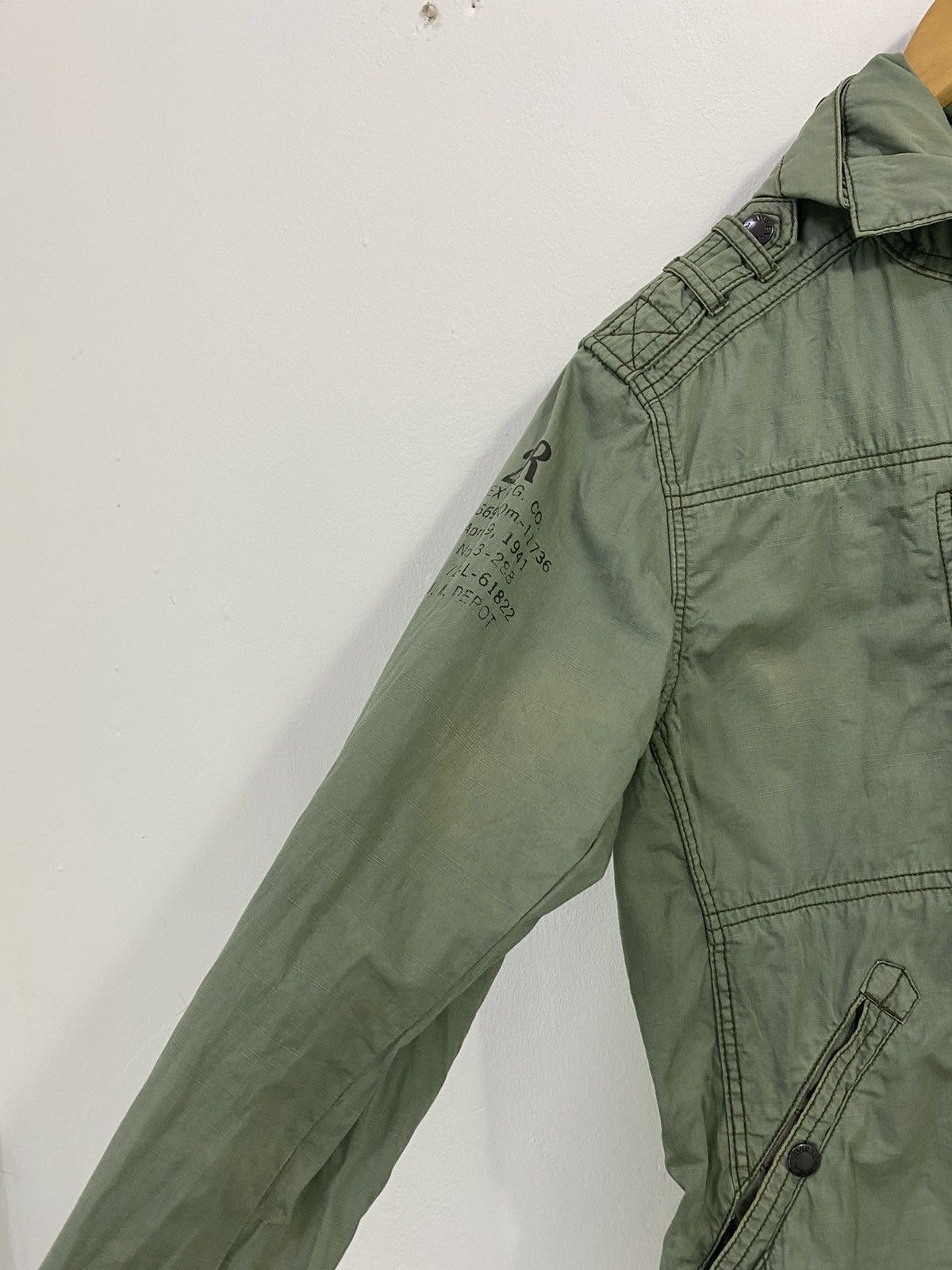 Avirex Avirex Light Jacket Design NX Ny-74662 Nice Design Size US M / EU 48-50 / 2 - 7 Thumbnail