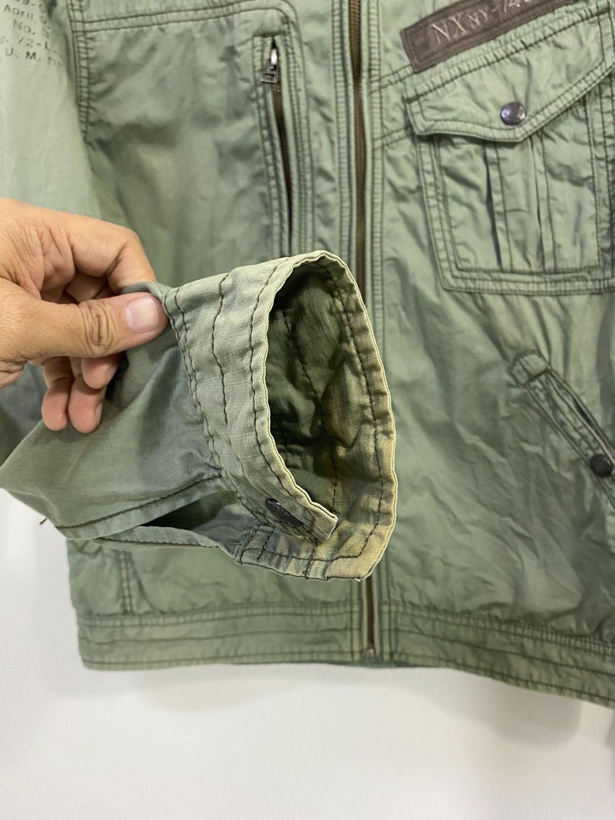 Avirex Avirex Light Jacket Design NX Ny-74662 Nice Design Size US M / EU 48-50 / 2 - 6 Thumbnail