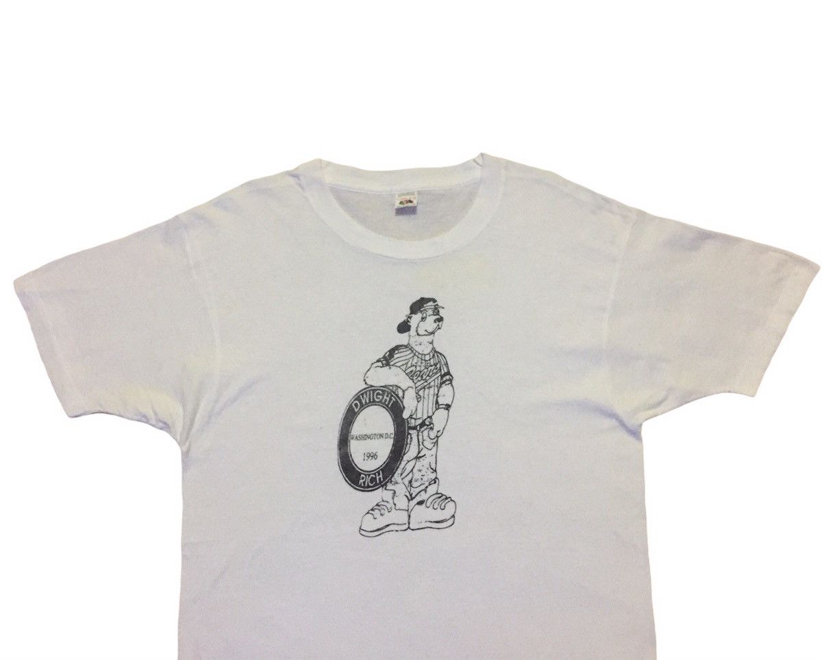 Fruit Of The Loom Vintage Dwight Washington D.C 1996 Rich Tee Size US XL / EU 56 / 4 - 2 Thumbnail