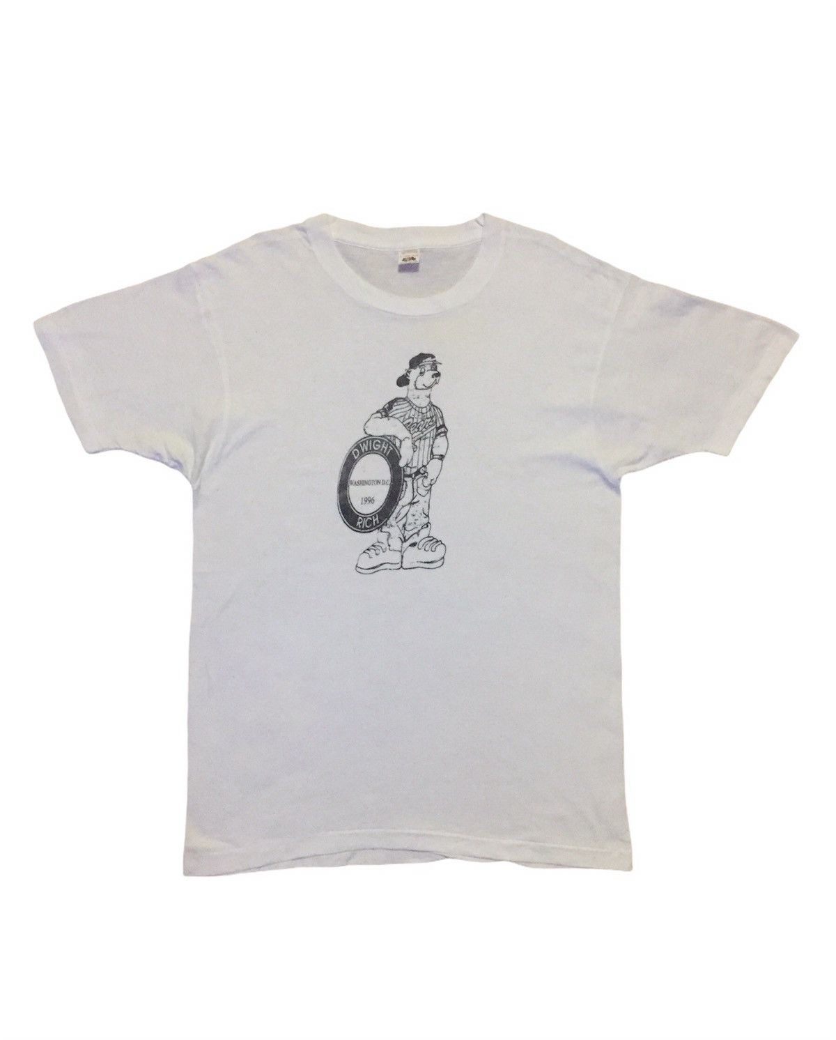 Fruit Of The Loom Vintage Dwight Washington D.C 1996 Rich Tee Size US XL / EU 56 / 4 - 1 Thumbnail