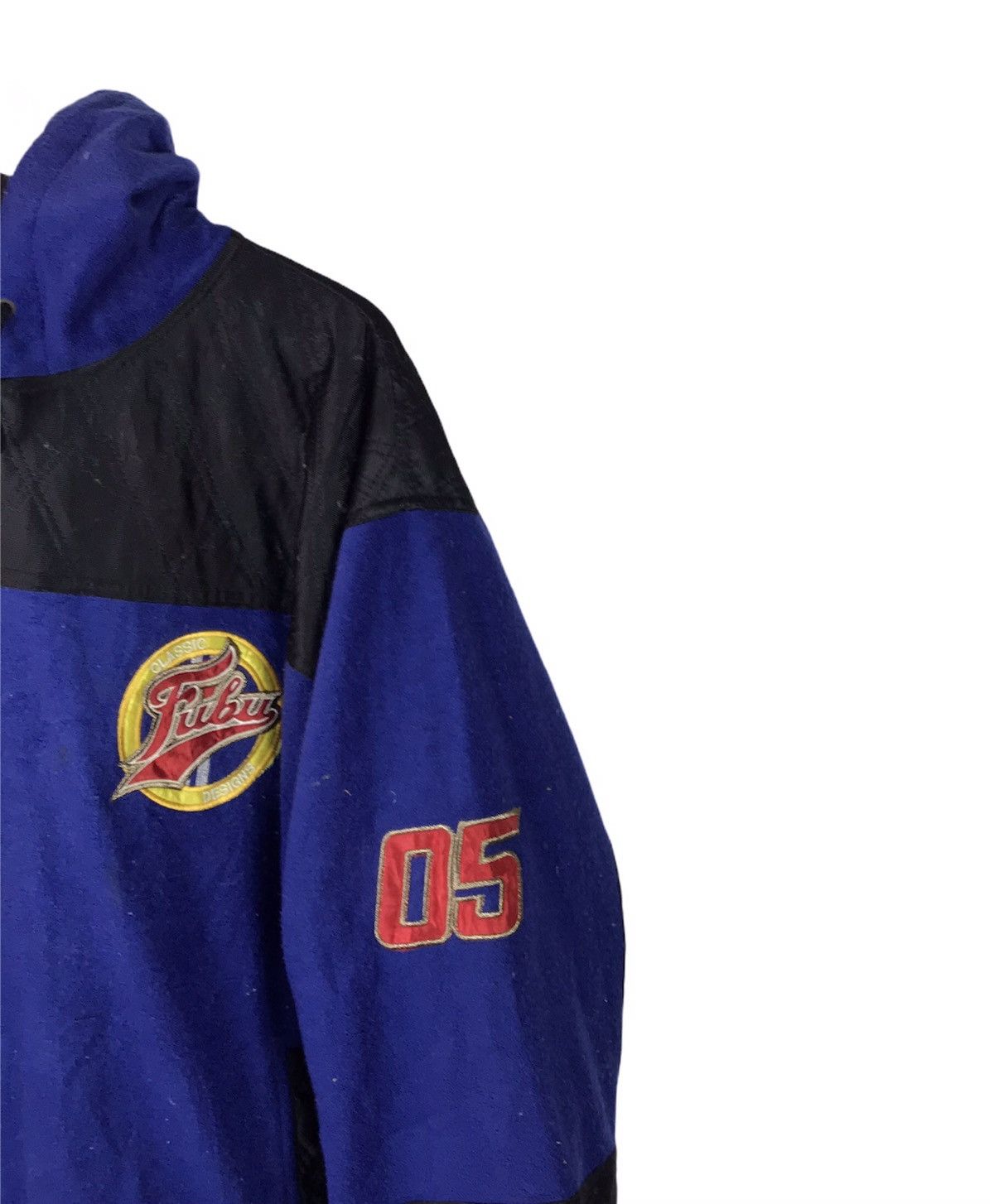 Fubu VTG FUBU BIG LOGO FLEECE HOODED JACKET Size US L / EU 52-54 / 3 - 4 Thumbnail
