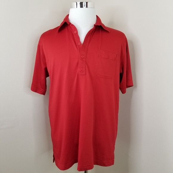 Countess Mara Merola Countess Mara mens red golf polo shirt L | Grailed