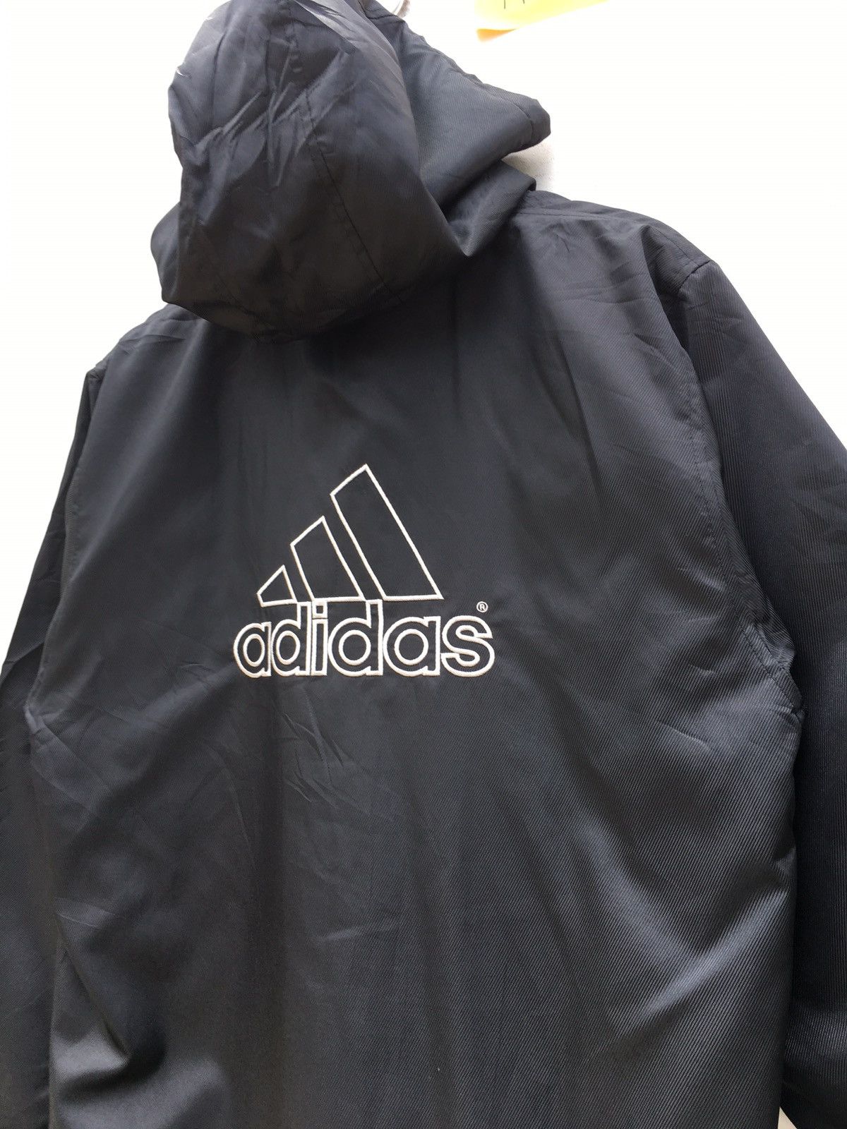 Adidas Rare Adidas Biglogo Spellout Puffed Long Jacket Size US XL / EU 56 / 4 - 6 Thumbnail