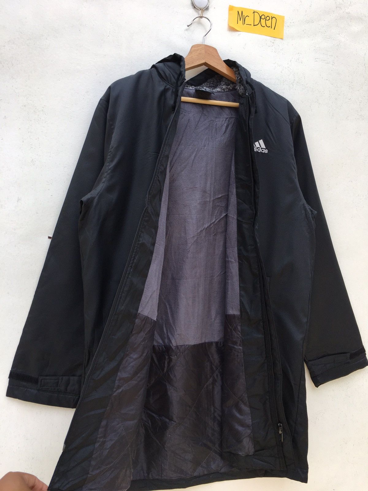 Adidas Rare Adidas Biglogo Spellout Puffed Long Jacket Size US XL / EU 56 / 4 - 18 Thumbnail