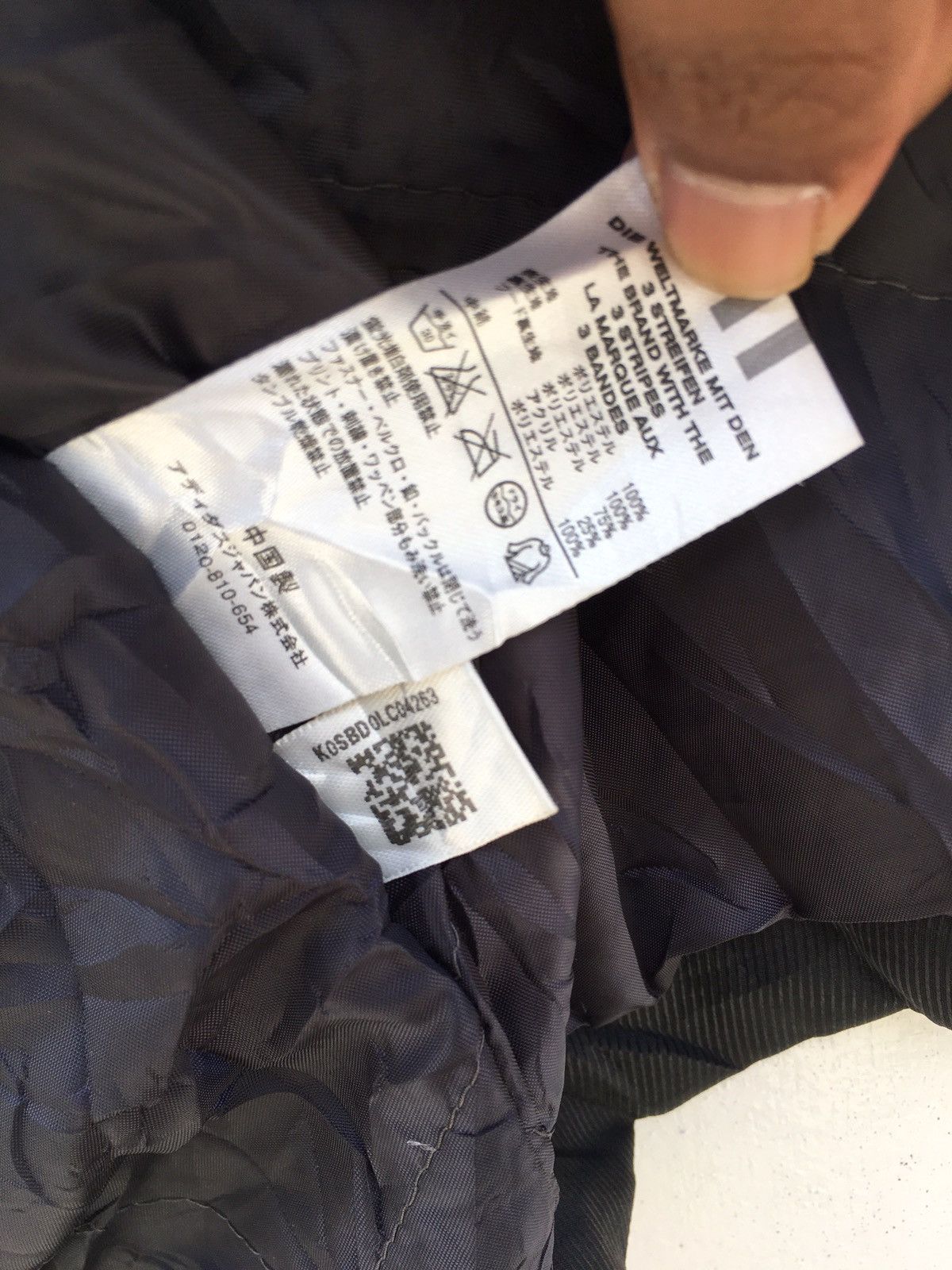 Adidas Rare Adidas Biglogo Spellout Puffed Long Jacket Size US XL / EU 56 / 4 - 17 Thumbnail