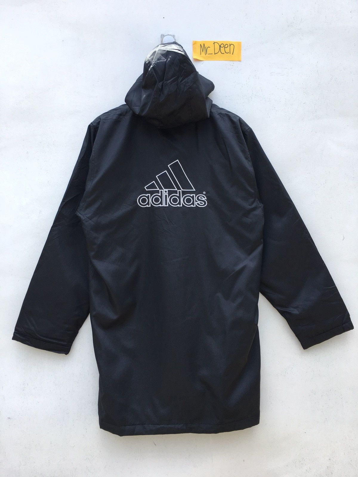 Adidas Rare Adidas Biglogo Spellout Puffed Long Jacket Size US XL / EU 56 / 4 - 1 Thumbnail