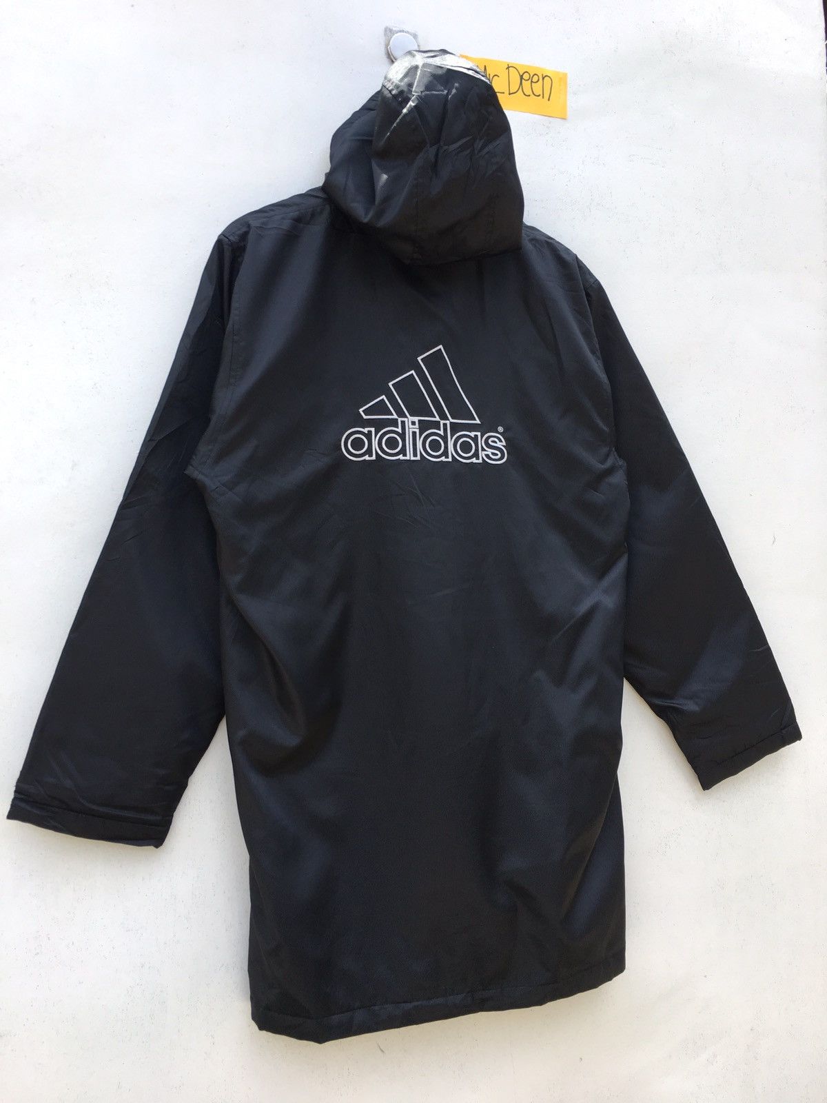 Adidas Rare Adidas Biglogo Spellout Puffed Long Jacket Size US XL / EU 56 / 4 - 2 Thumbnail