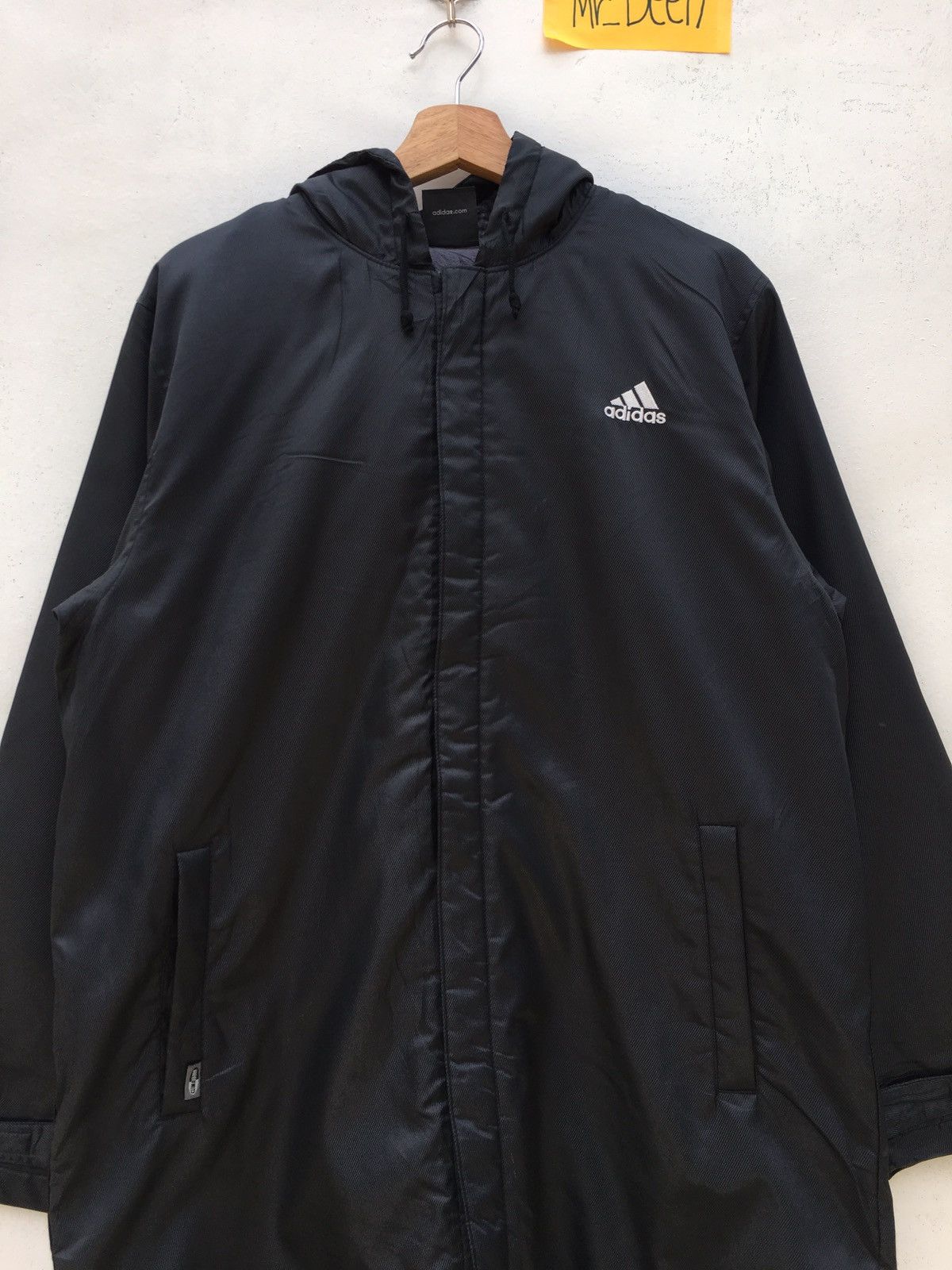 Adidas Rare Adidas Biglogo Spellout Puffed Long Jacket Size US XL / EU 56 / 4 - 10 Thumbnail