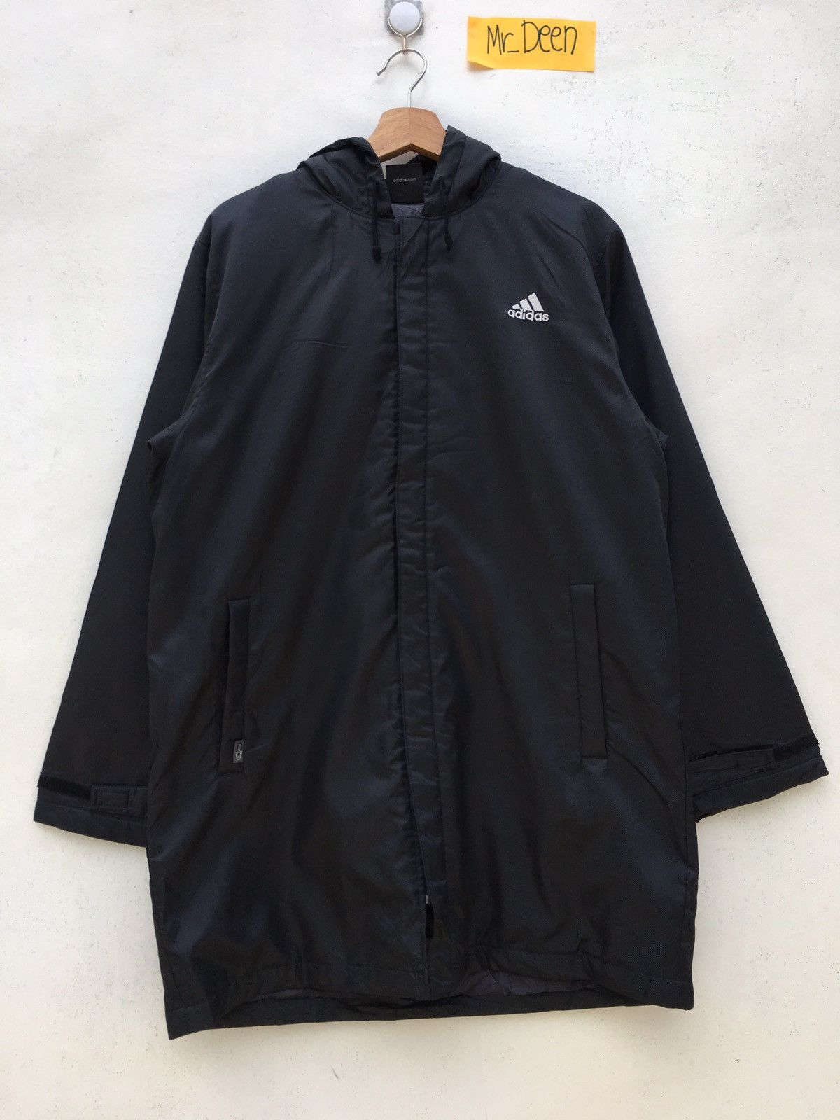 Adidas Rare Adidas Biglogo Spellout Puffed Long Jacket Size US XL / EU 56 / 4 - 7 Thumbnail