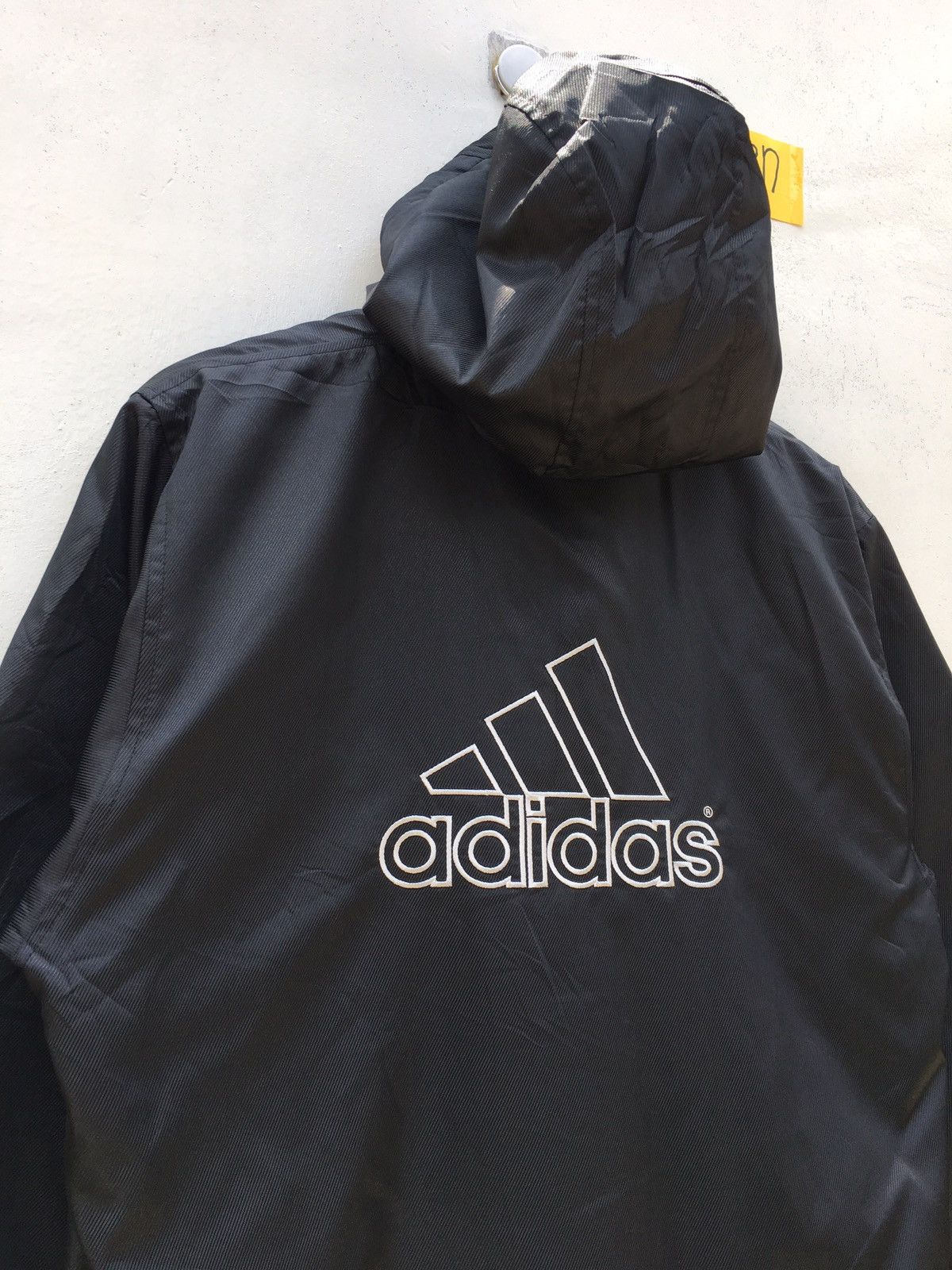 Adidas Rare Adidas Biglogo Spellout Puffed Long Jacket Size US XL / EU 56 / 4 - 5 Thumbnail