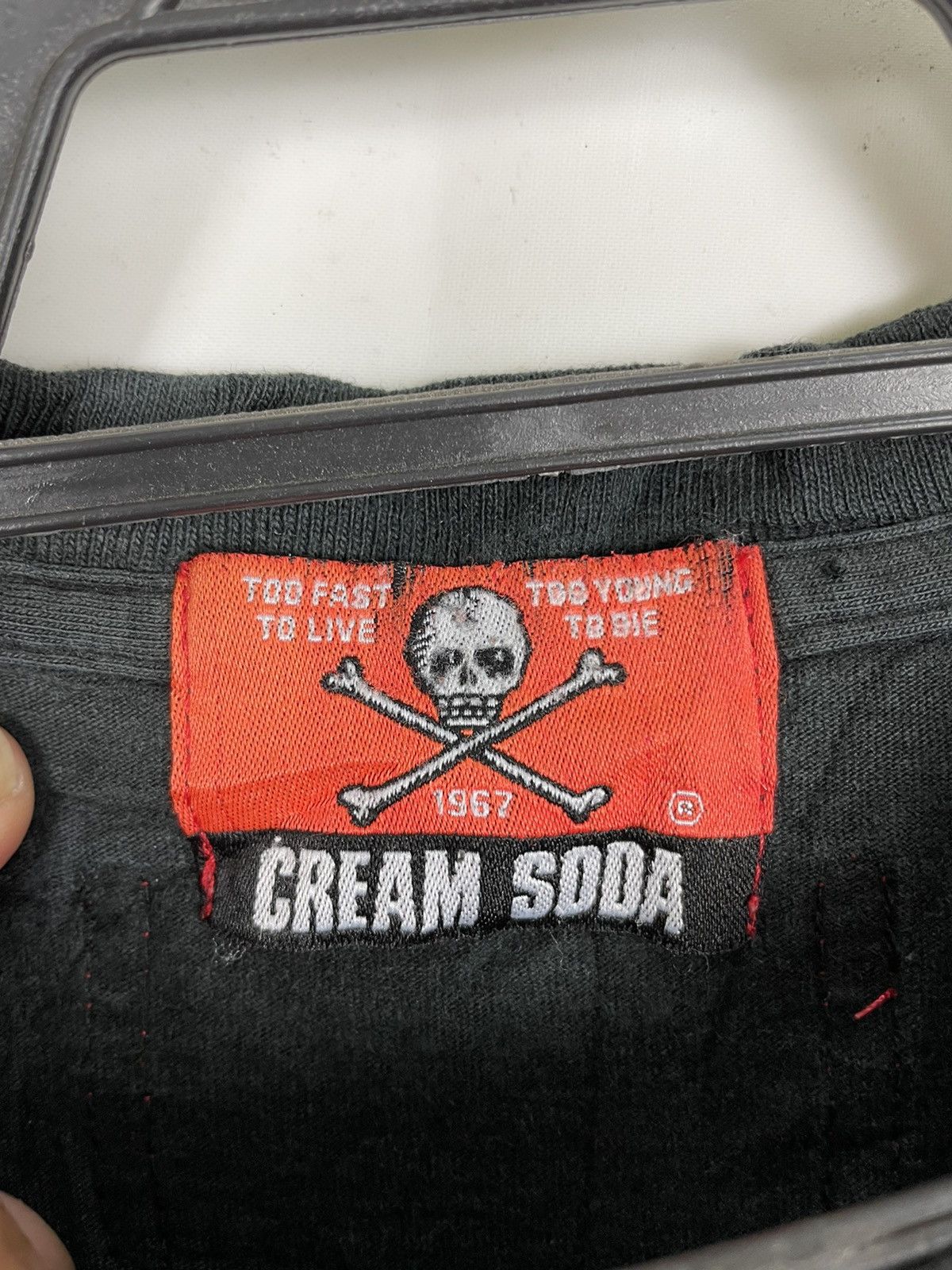 Japanese Brand Cream Soda Black Cats Tour 1982 Tee Japan Cult Size US M / EU 48-50 / 2 - 3 Thumbnail