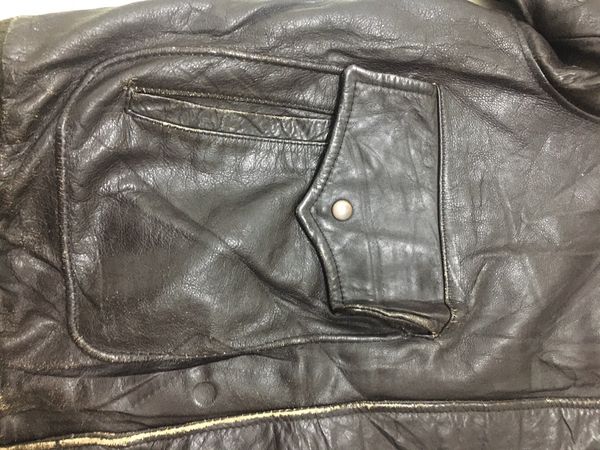 Vintage Nice Vintage Leather Jacket Air Force | Grailed