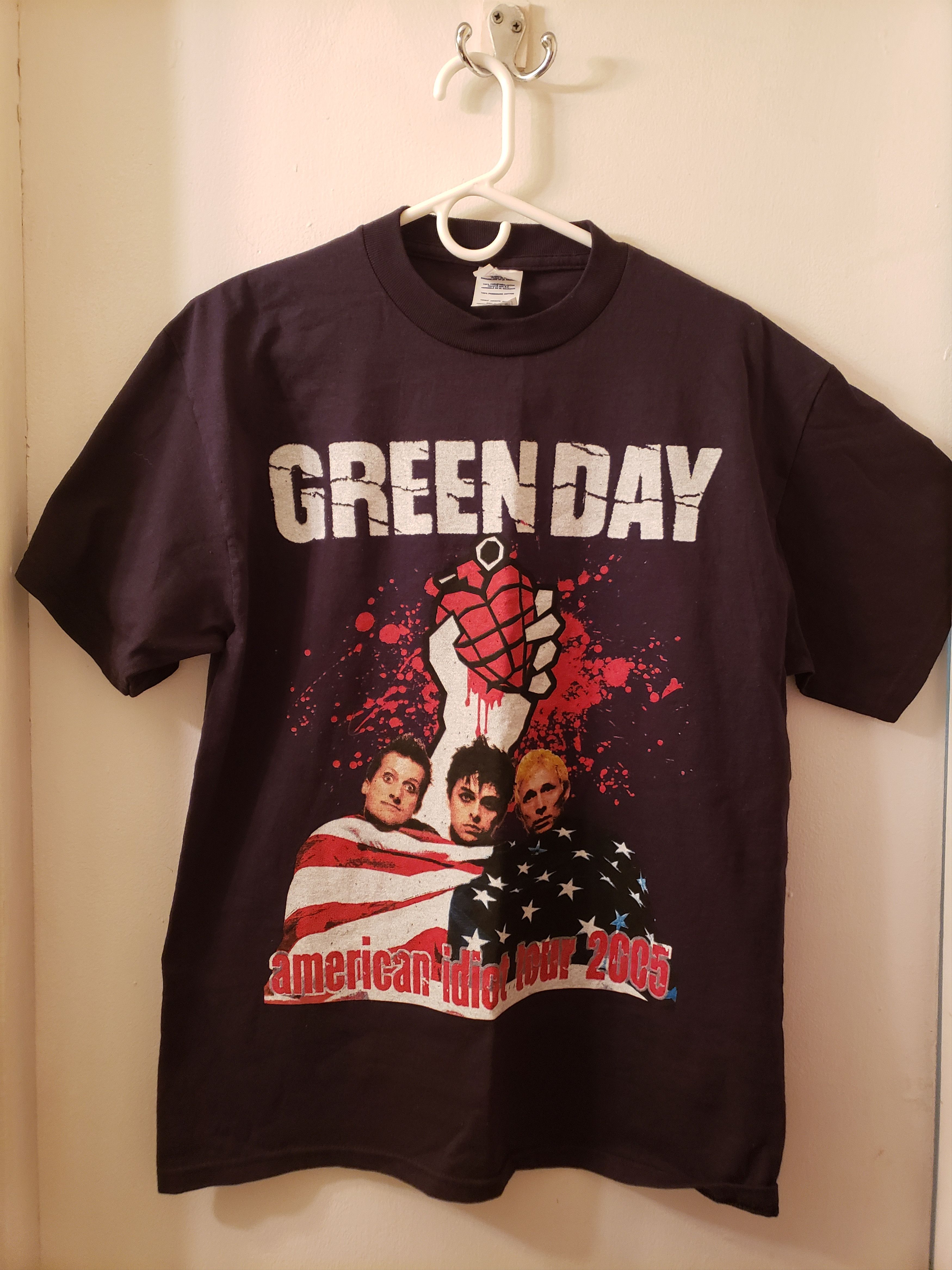 Other Green Day 2005 American Idiot Tour T-Shirt M | Grailed