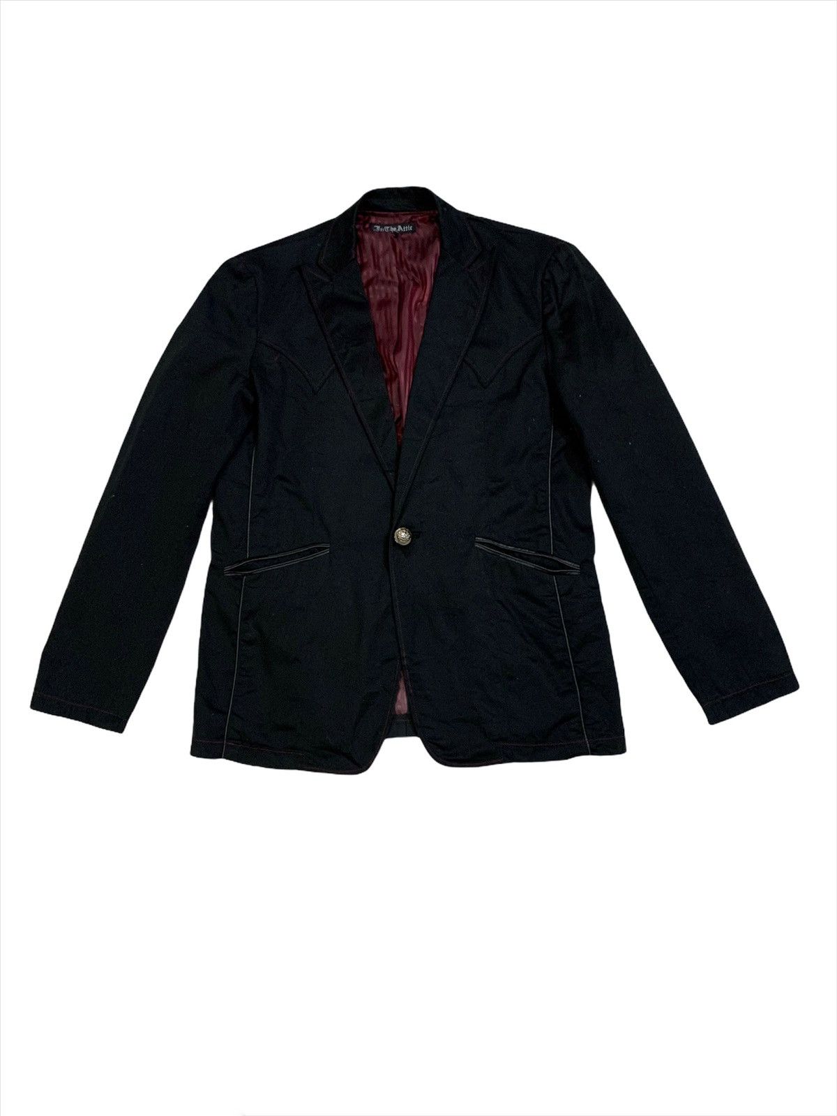 Designer × In The Attic Japanese In The Attic Ghoatic Punk Coat Jacket Size 44L - 2 Thumbnail
