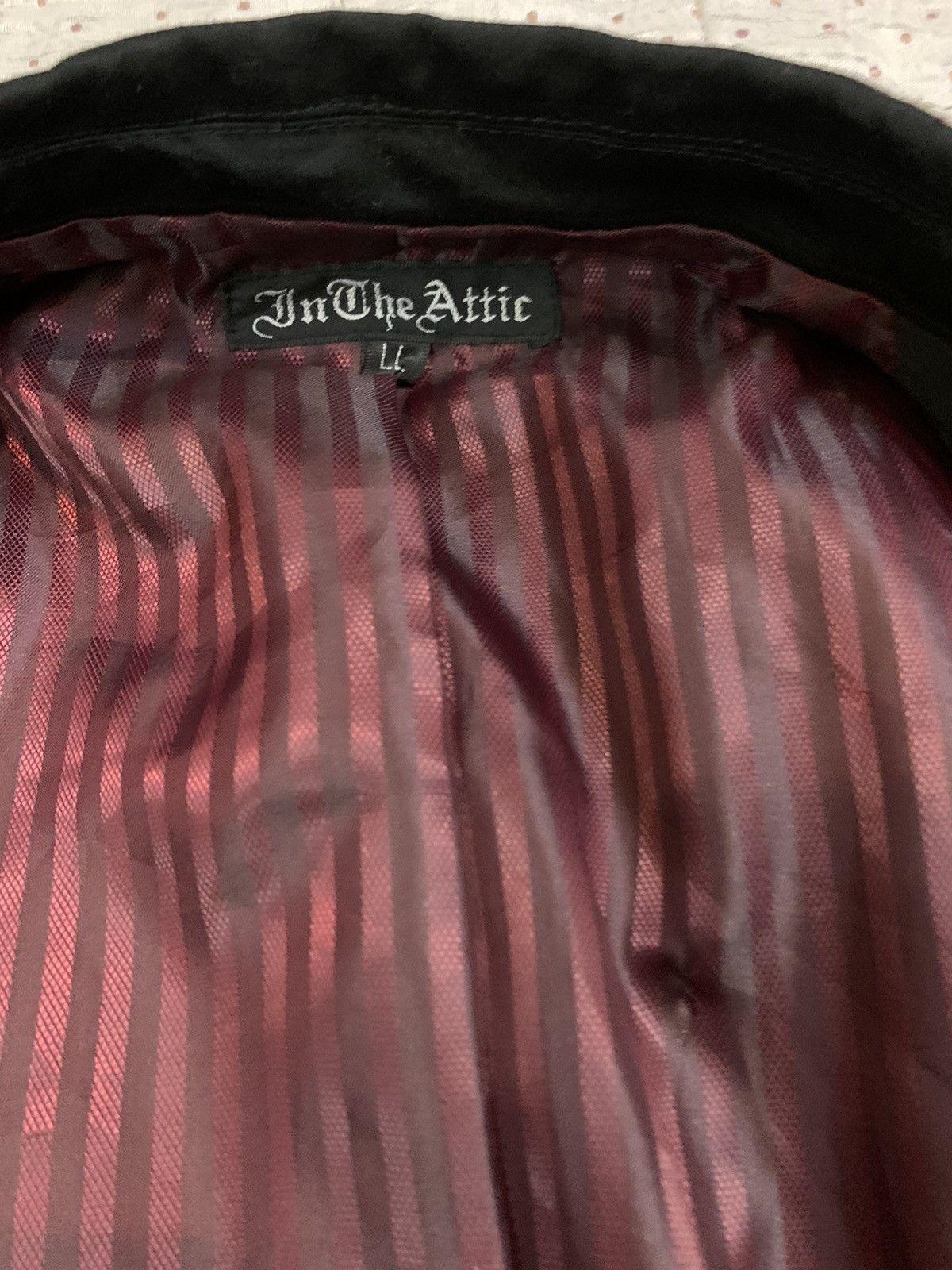 Designer × In The Attic Japanese In The Attic Ghoatic Punk Coat Jacket Size 44L - 10 Thumbnail