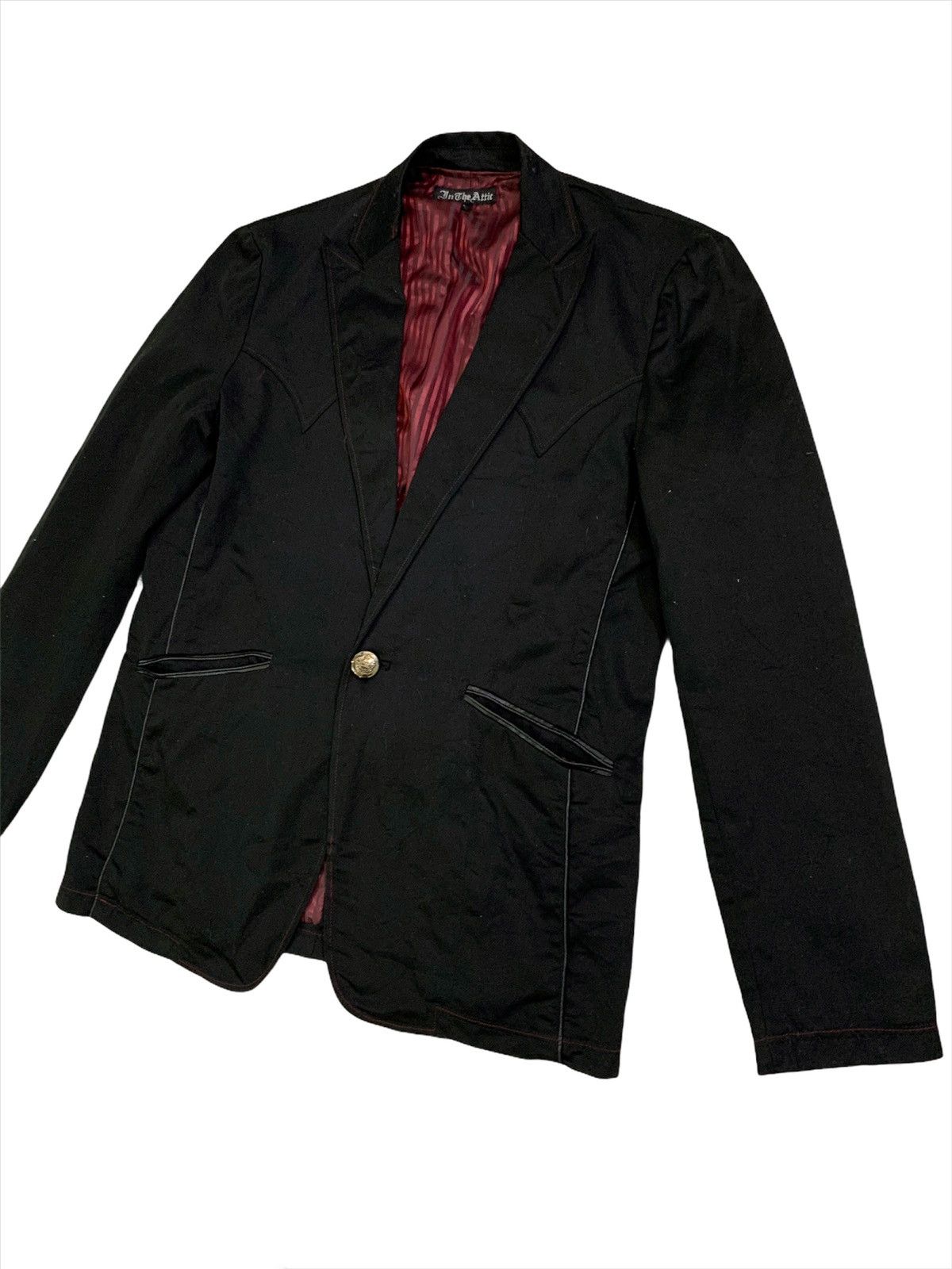 Designer × In The Attic Japanese In The Attic Ghoatic Punk Coat Jacket Size 44L - 1 Thumbnail
