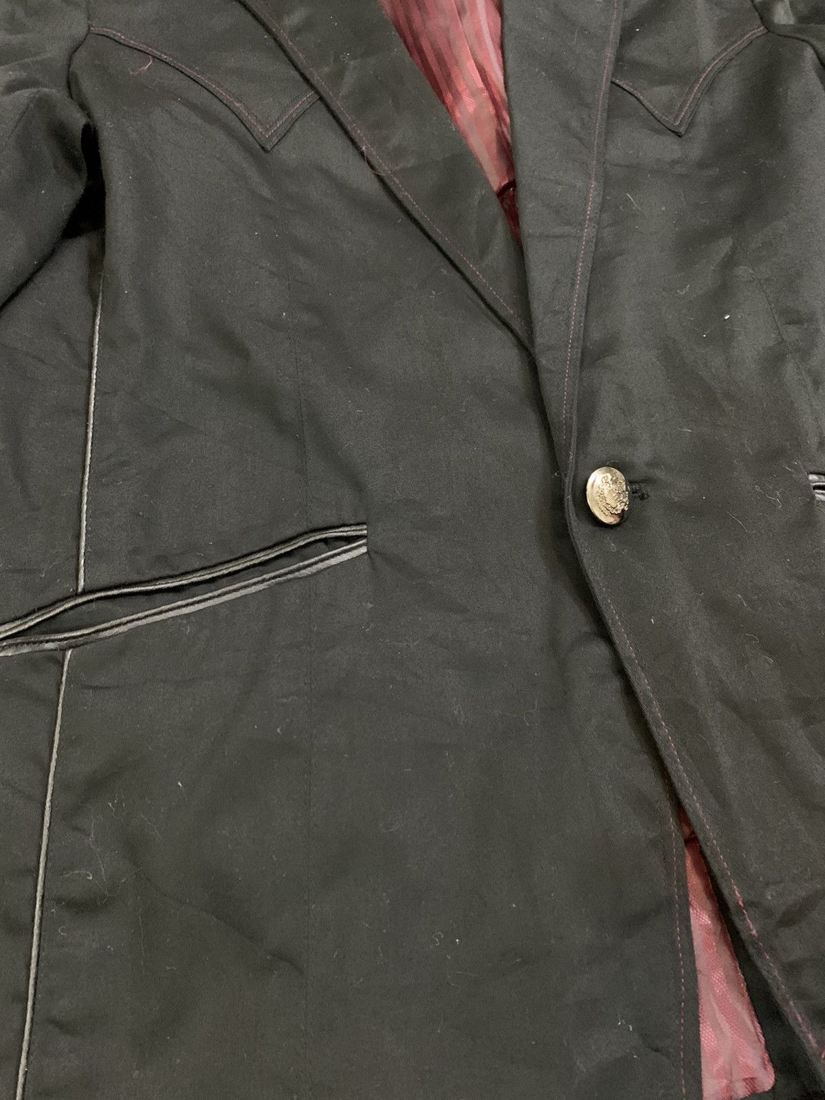 Designer × In The Attic Japanese In The Attic Ghoatic Punk Coat Jacket Size 44L - 4 Thumbnail