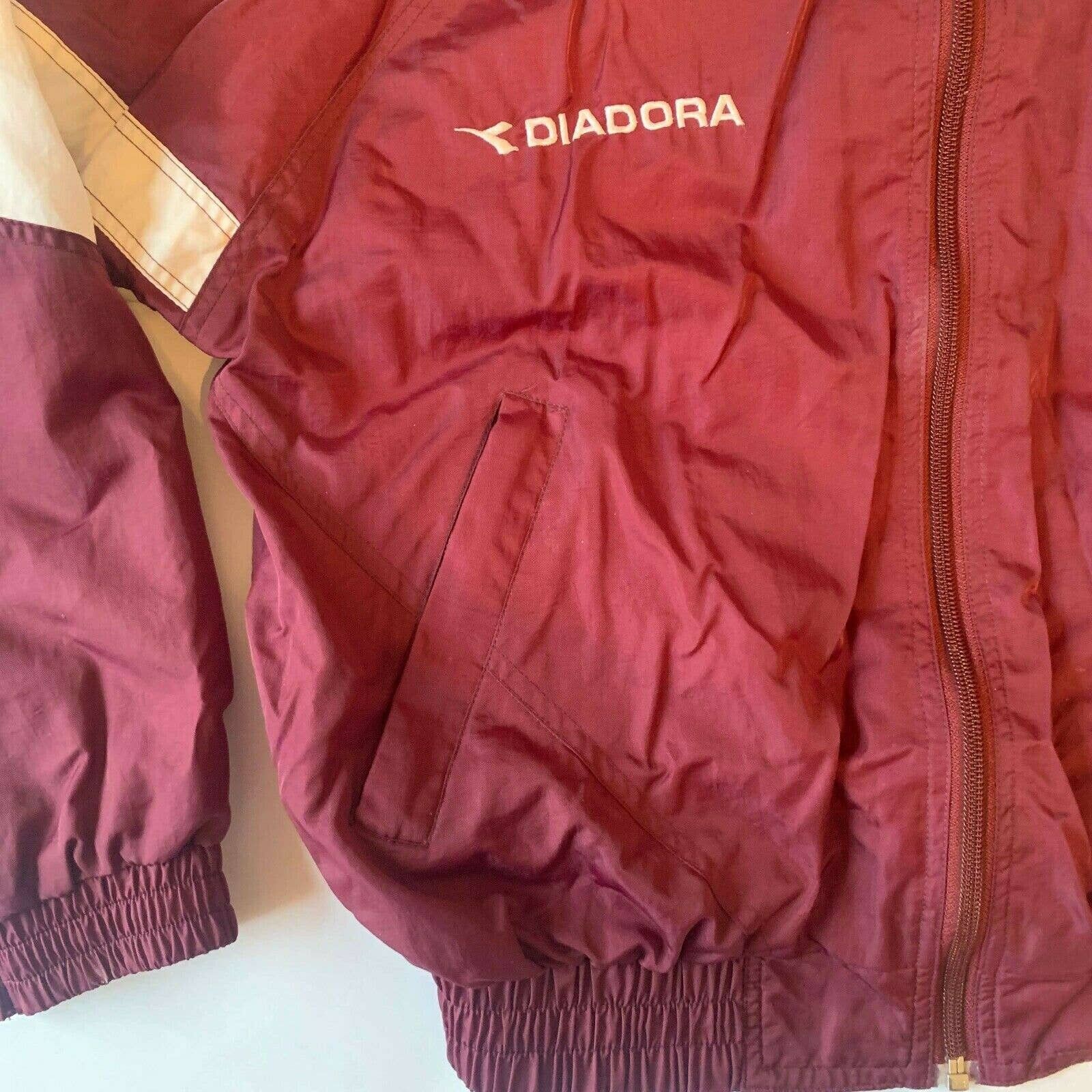 Diadora DIADORA Vintage 1980s 90s Tracksuit Jacket Top Size US S / EU 44-46 / 1 - 5 Thumbnail