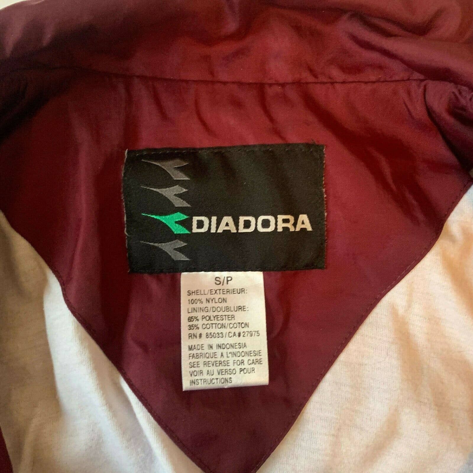 Diadora DIADORA Vintage 1980s 90s Tracksuit Jacket Top Size US S / EU 44-46 / 1 - 8 Preview