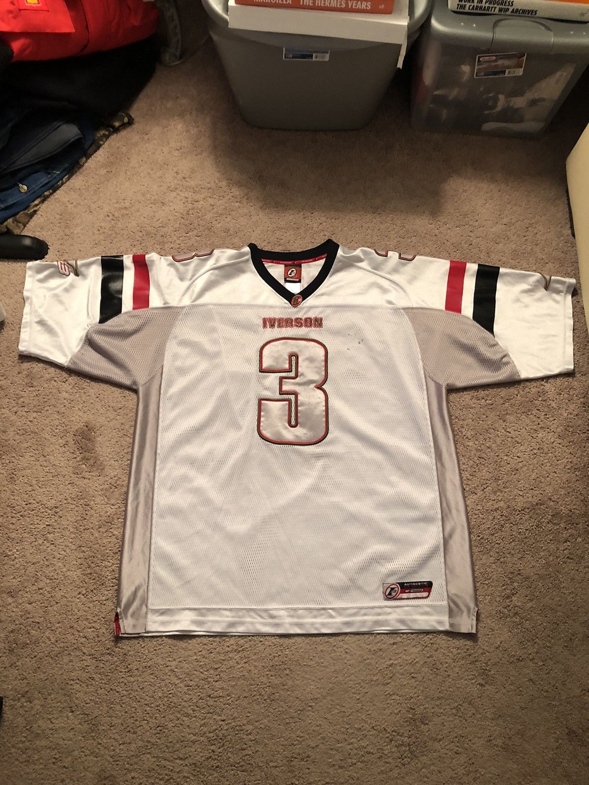 Reebok × Vintage Vintage Allen Iverson #3 Reebok Football
