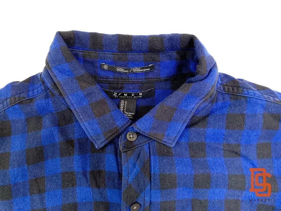 Forever 21 FOREVER 21 MEN FLANNEL LONG SLEEVE SHIRT BUFFALO Size US L / EU 52-54 / 3 - 2 Thumbnail