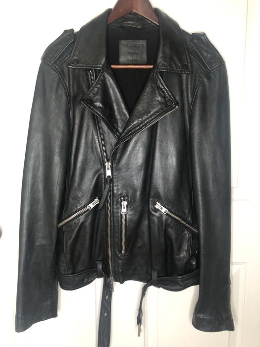 Kahawa leather biker clearance jacket