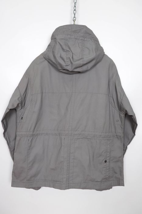 Pretty Green Pretty Green Grey Zip Through 4 Pocket Utility Jacket